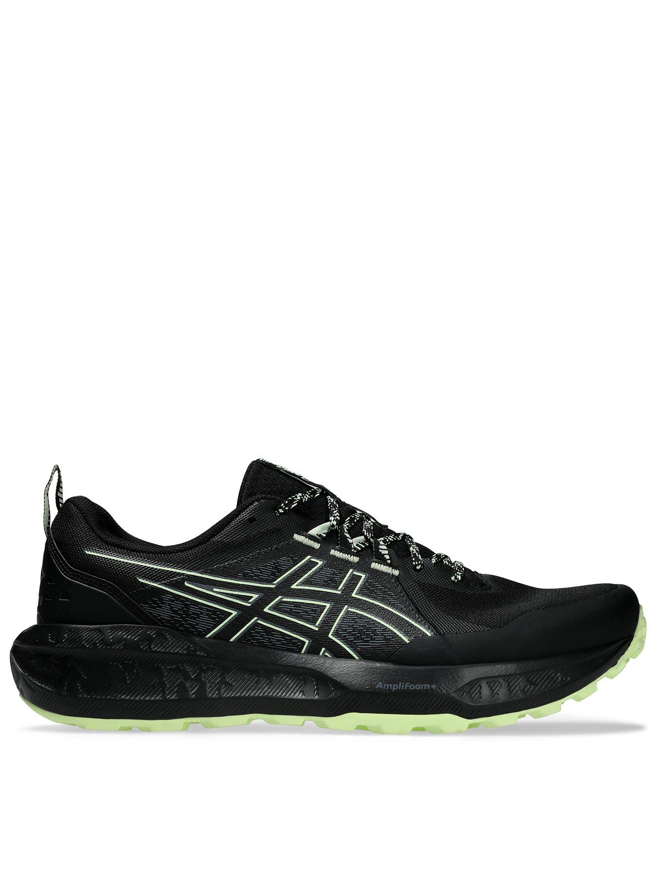 Asics Men's GEL-SONOMA 8 Trail Running Shoes - Black/Illuminate Yellow