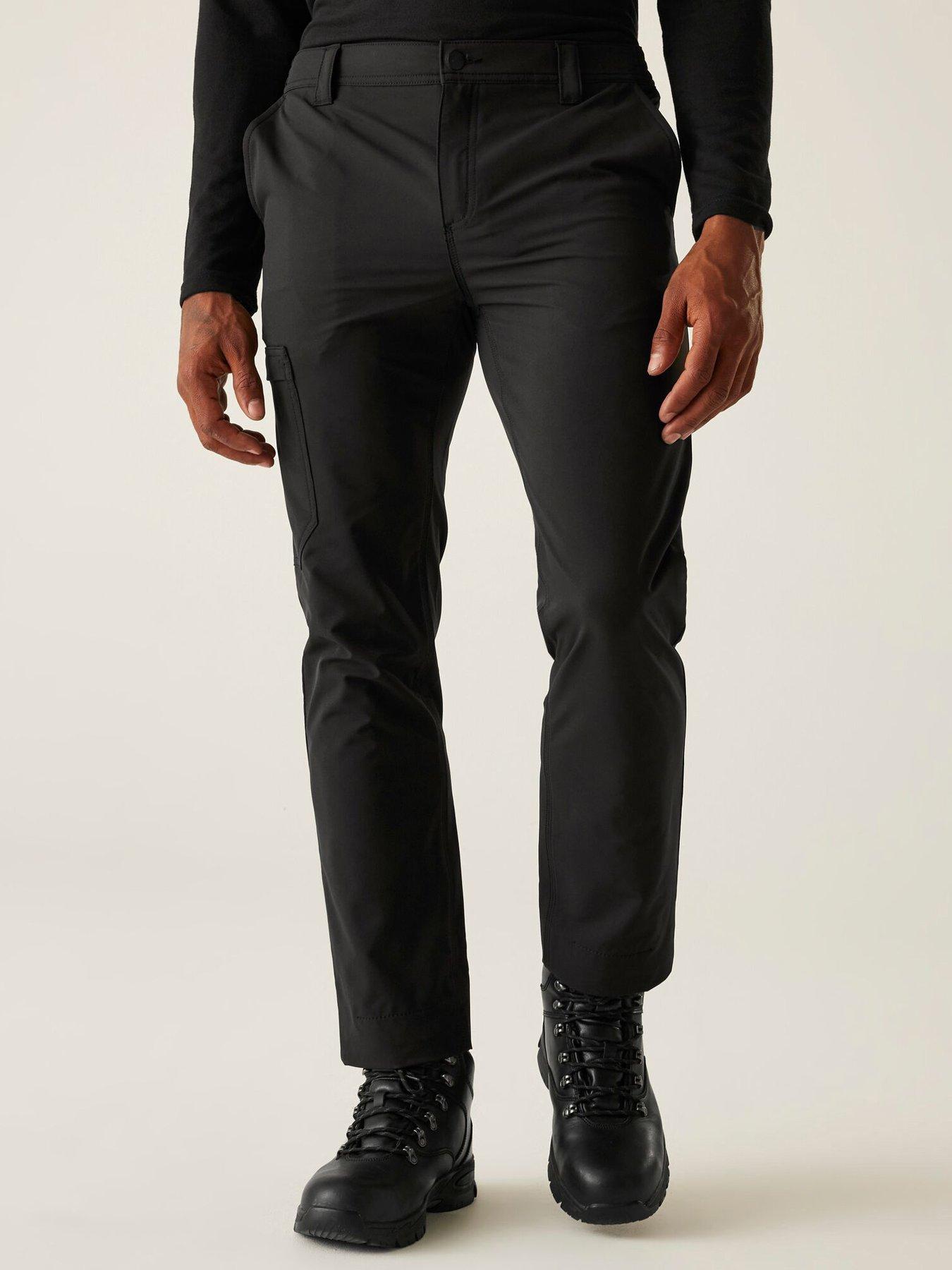 Regatta Mens Professional Workwear Pro Action Stretch Trousers-black