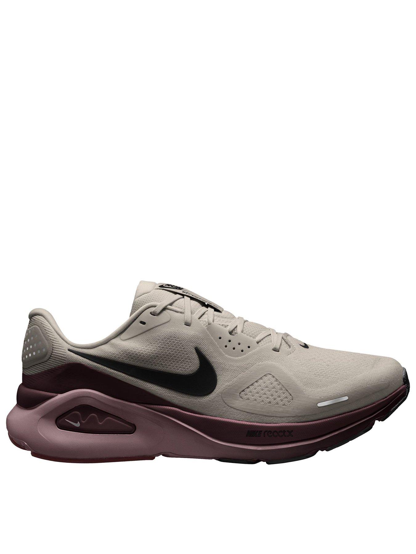 Image 1 of 4 of Nike Mens Structure 26 Supportive Cushioned Running Trainers - Grey