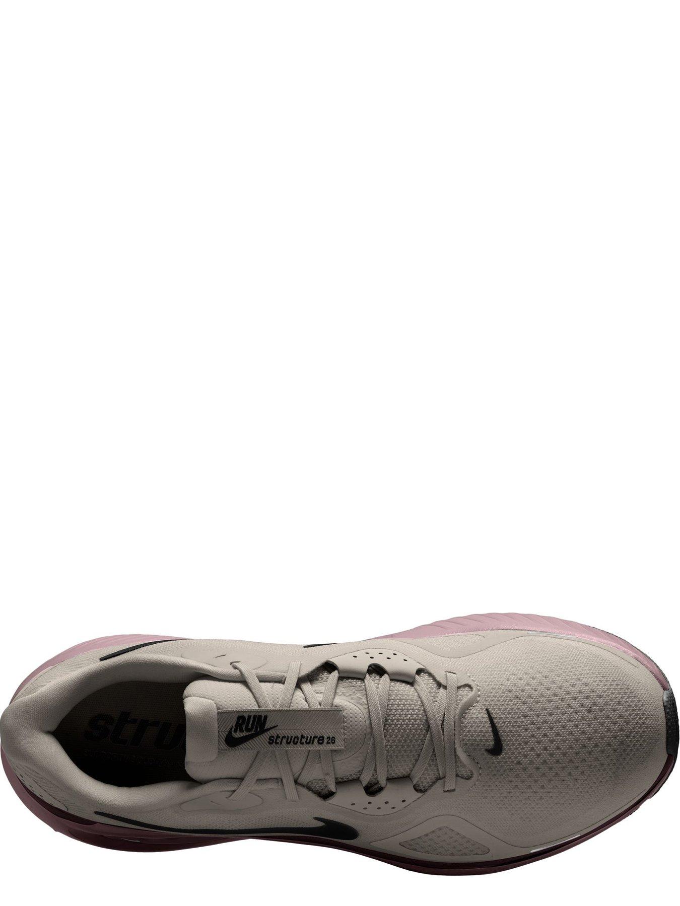 Image 3 of 4 of Nike Mens Structure 26 Supportive Cushioned Running Trainers - Grey