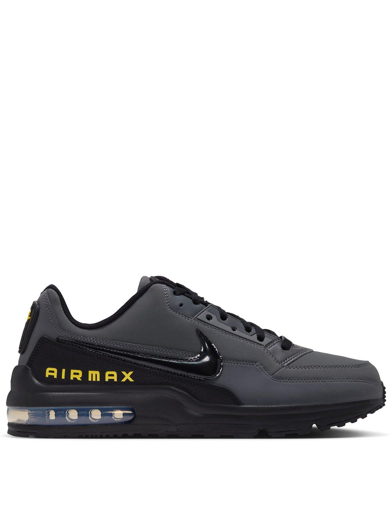 Image 1 of 7 of Nike Mens Air Max Ltd 3 Visible Air Low-Profile Trainers - Iron Grey/Black-Chrome Yellow