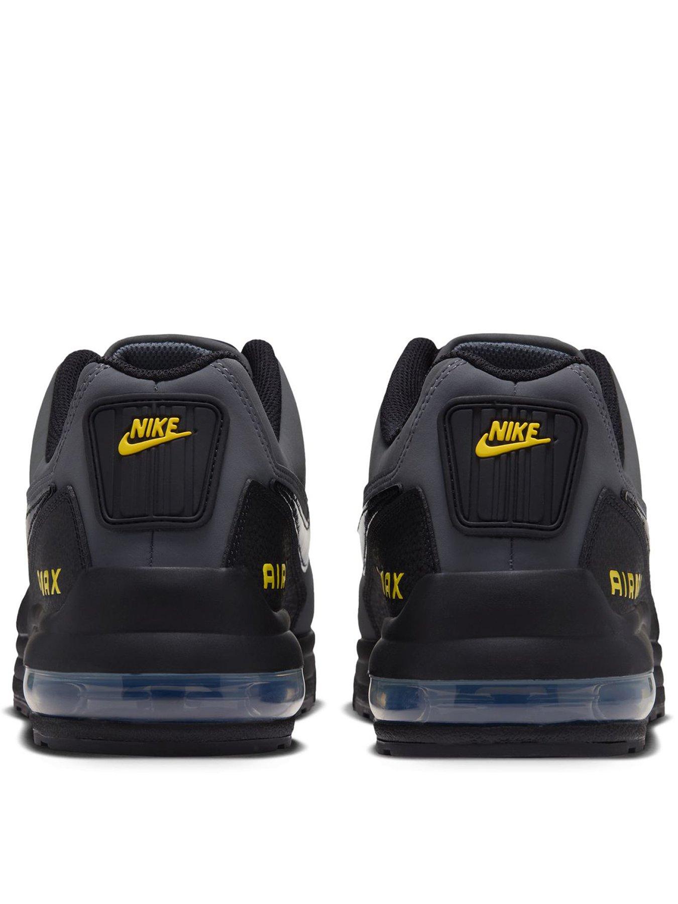 Image 3 of 7 of Nike Mens Air Max Ltd 3 Visible Air Low-Profile Trainers - Iron Grey/Black-Chrome Yellow