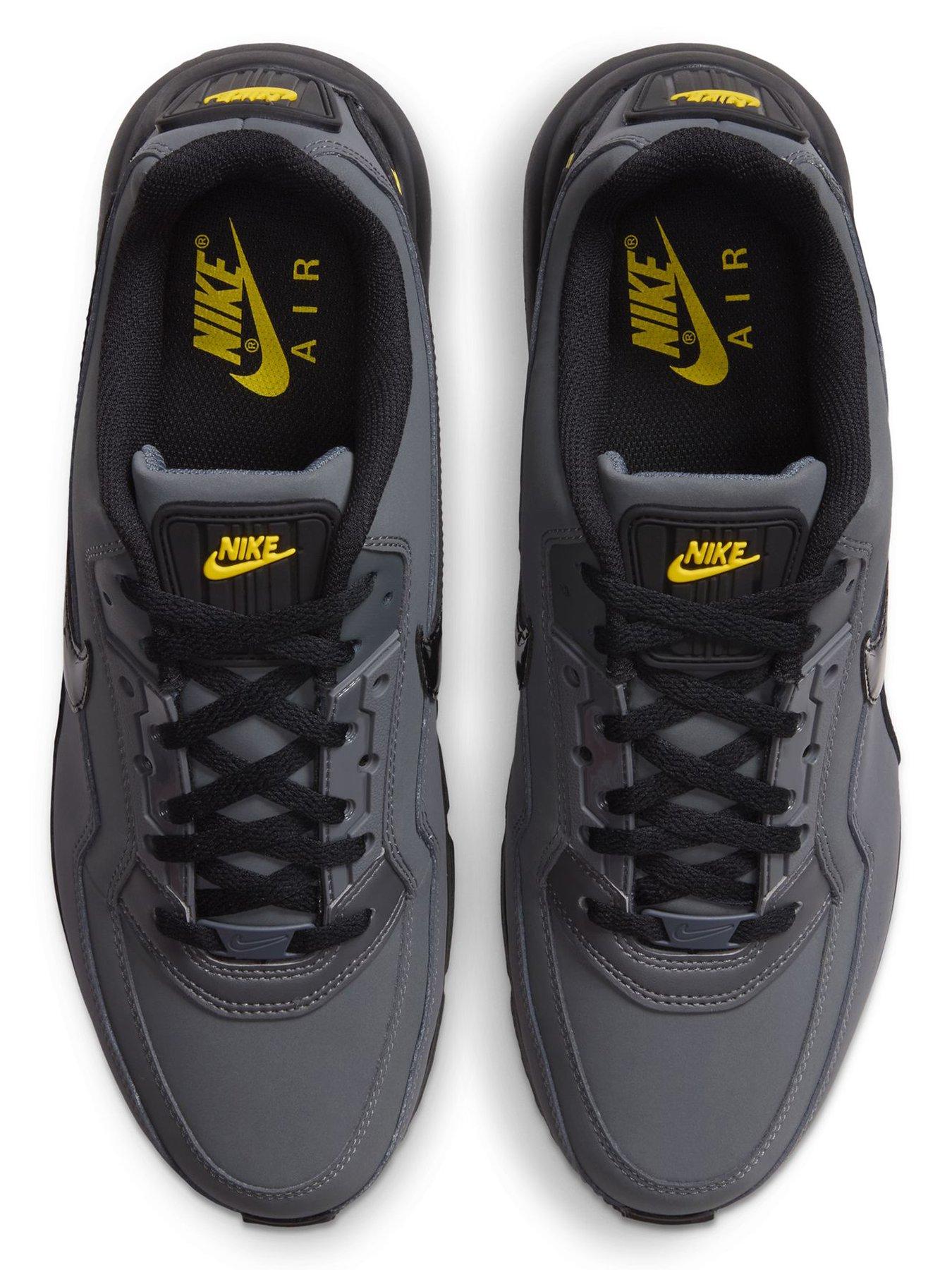 Image 4 of 7 of Nike Mens Air Max Ltd 3 Visible Air Low-Profile Trainers - Iron Grey/Black-Chrome Yellow