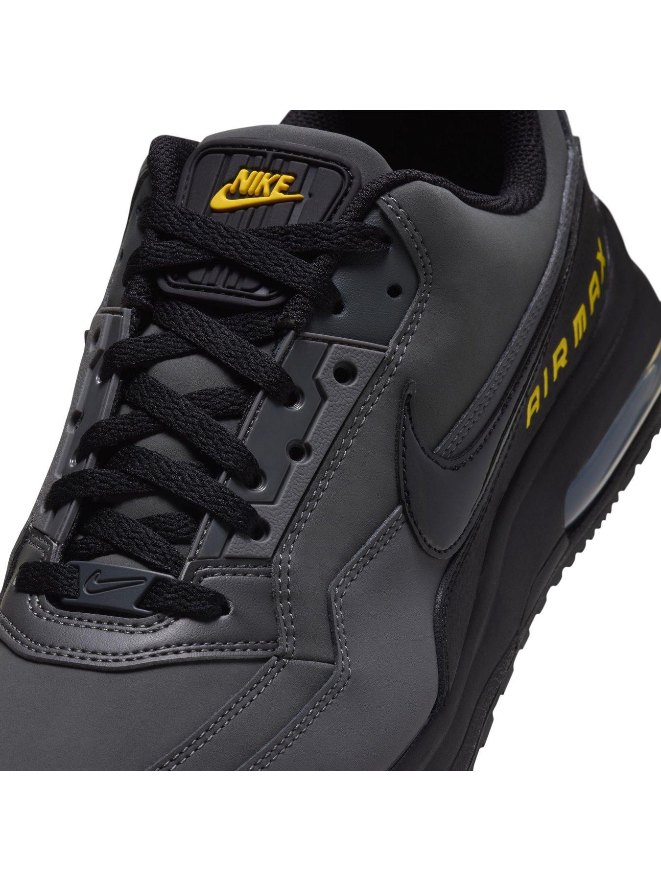 Image 6 of 7 of Nike Mens Air Max Ltd 3 Visible Air Low-Profile Trainers - Iron Grey/Black-Chrome Yellow