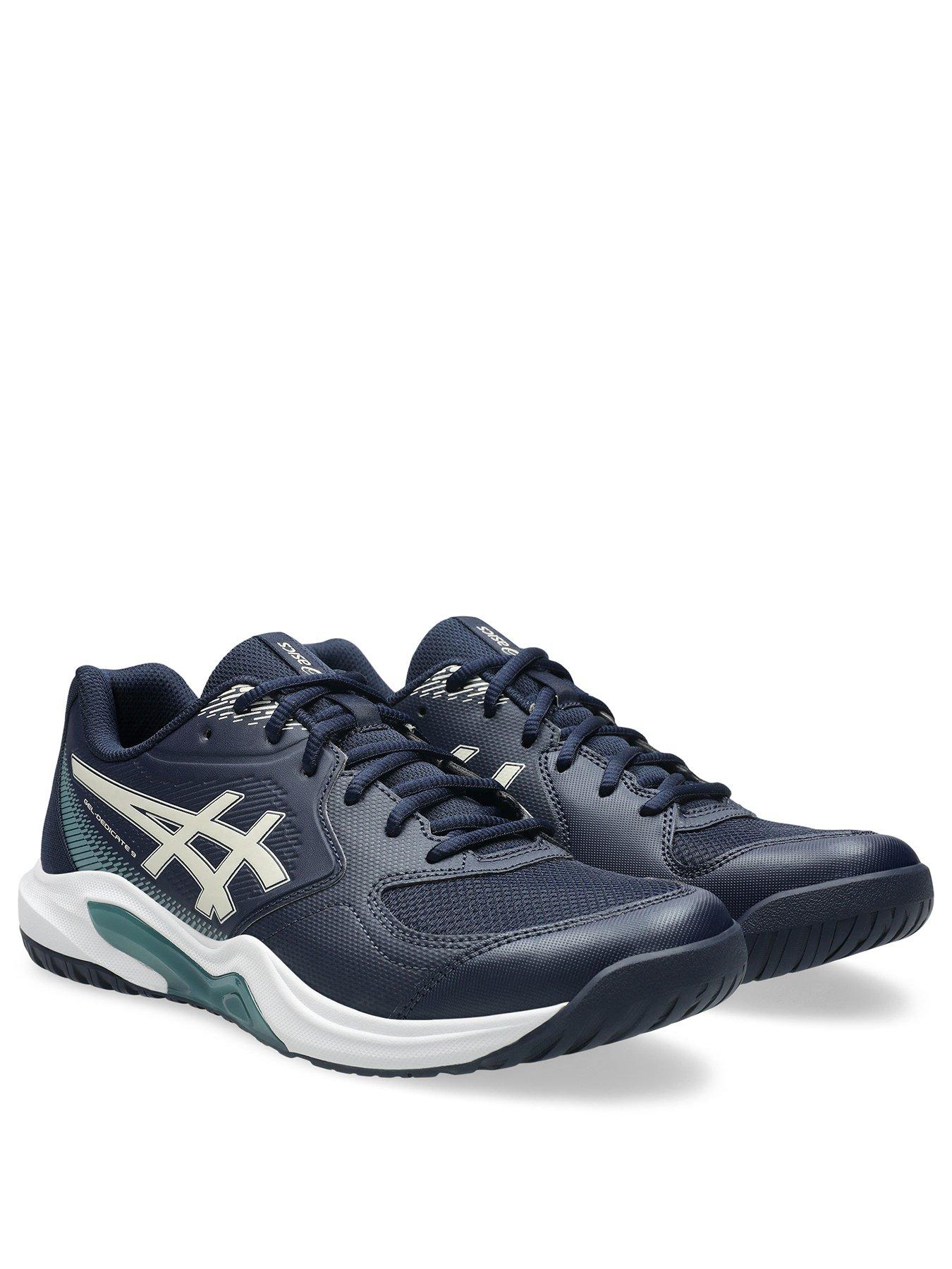 Image 2 of 6 of Asics Mens Tennis Gel-dedicate 9&nbsp;Trainers - Navy