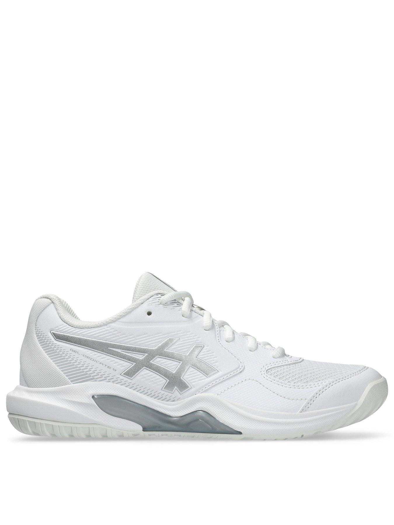 Asics Womens Tennis Gel-dedicate 9 Trainers - White