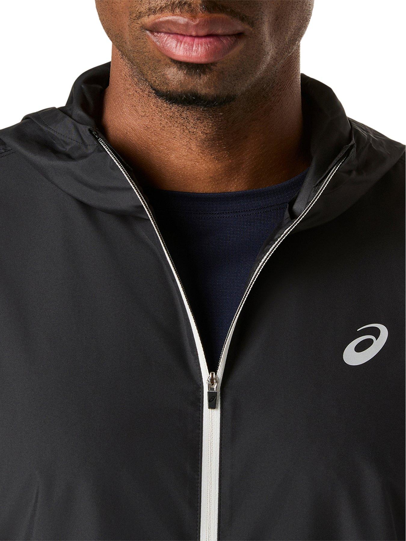 Image 4 of 5 of Asics Men's Running Icon Jacket - Black