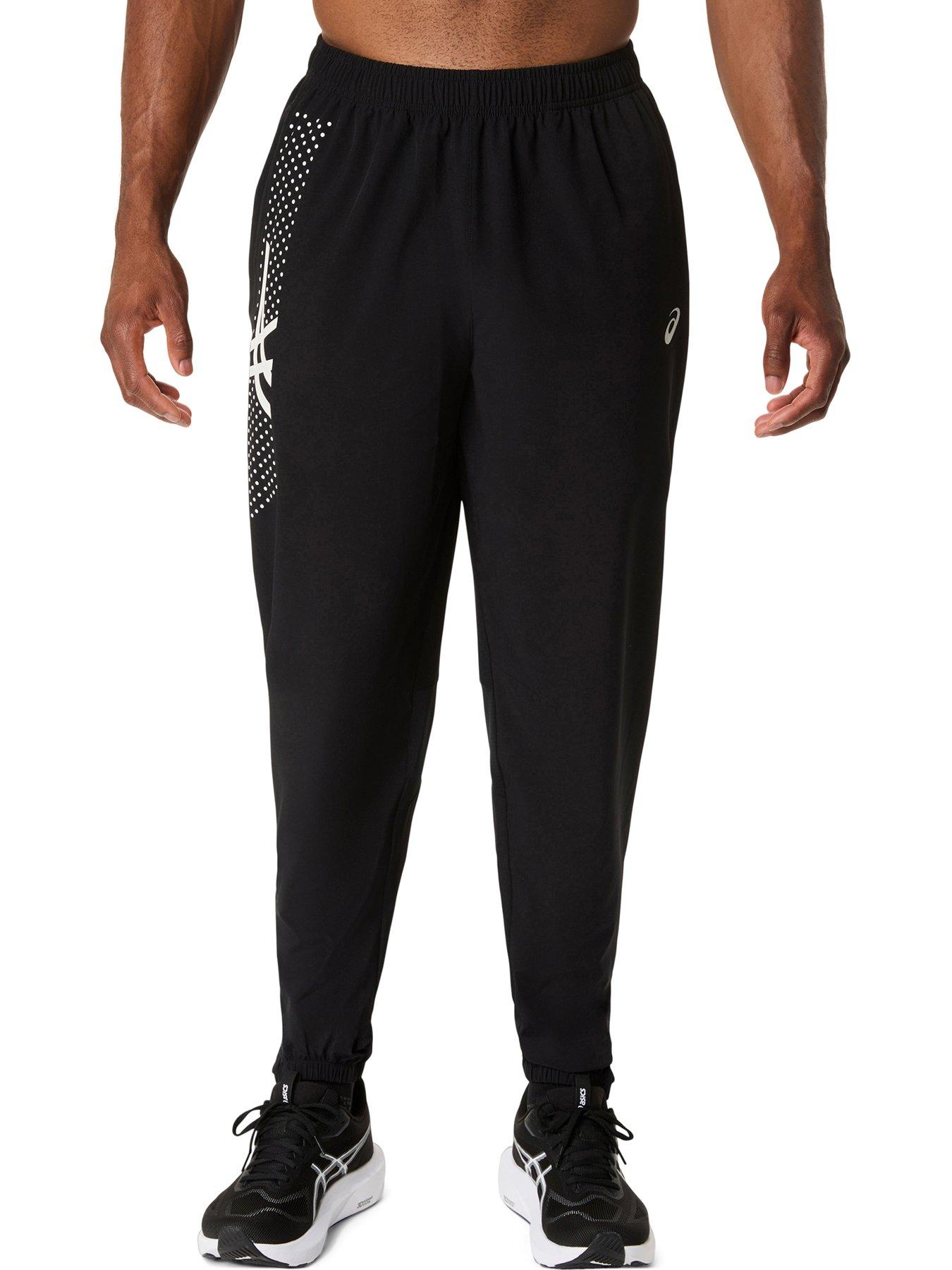 Image 1 of 5 of Asics Men's Running Icon Pant - Black