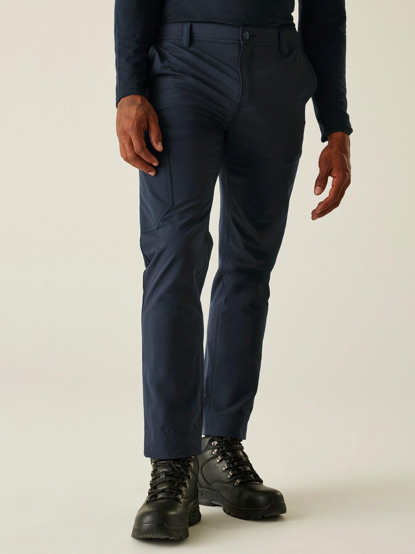 Regatta Mens Professional Workwear Pro Action Stretch Trousers-navy