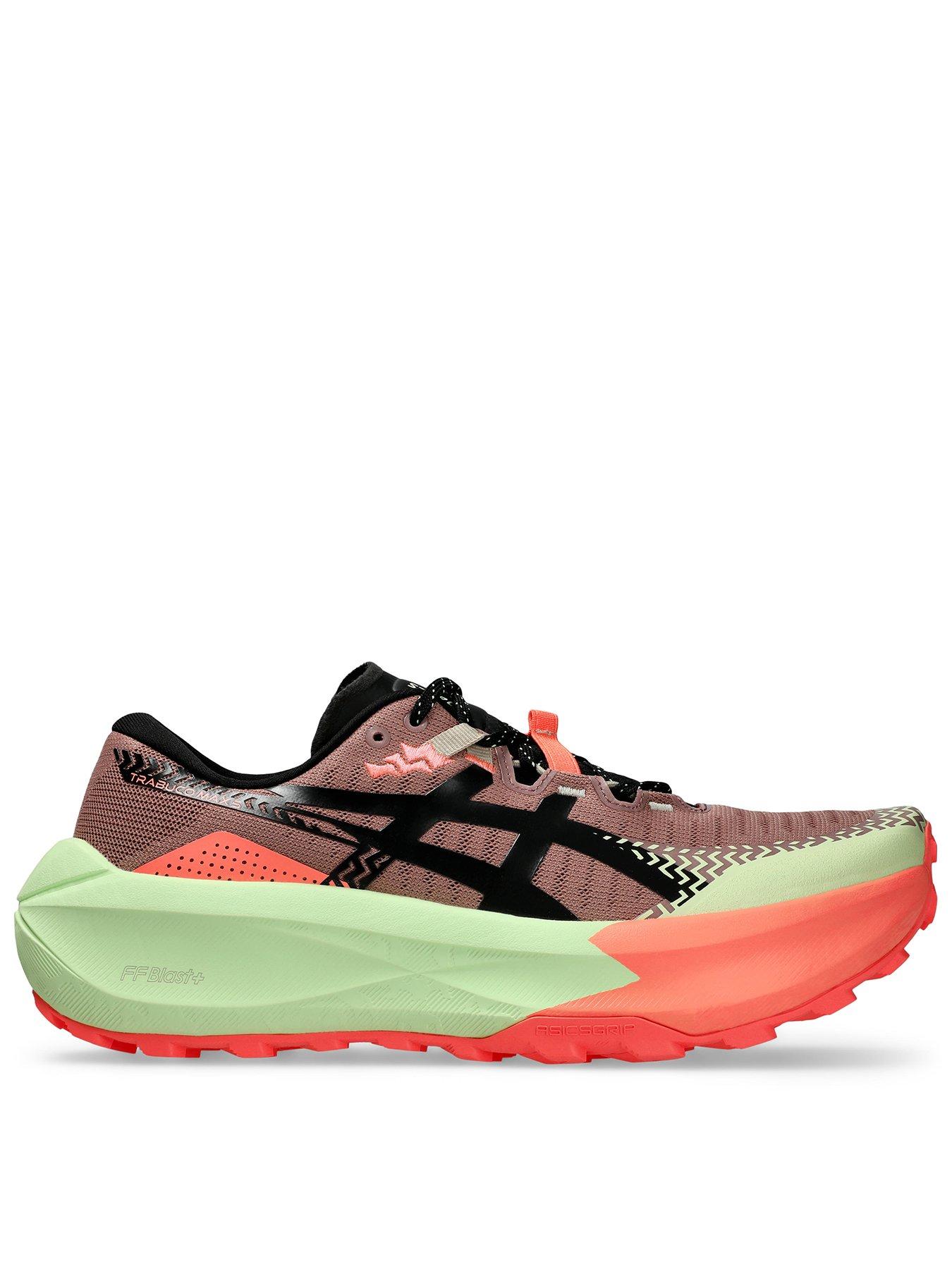 Image 1 of 7 of Asics Mens Running Trabuco Max 5 Trainers&nbsp;- Purple/green