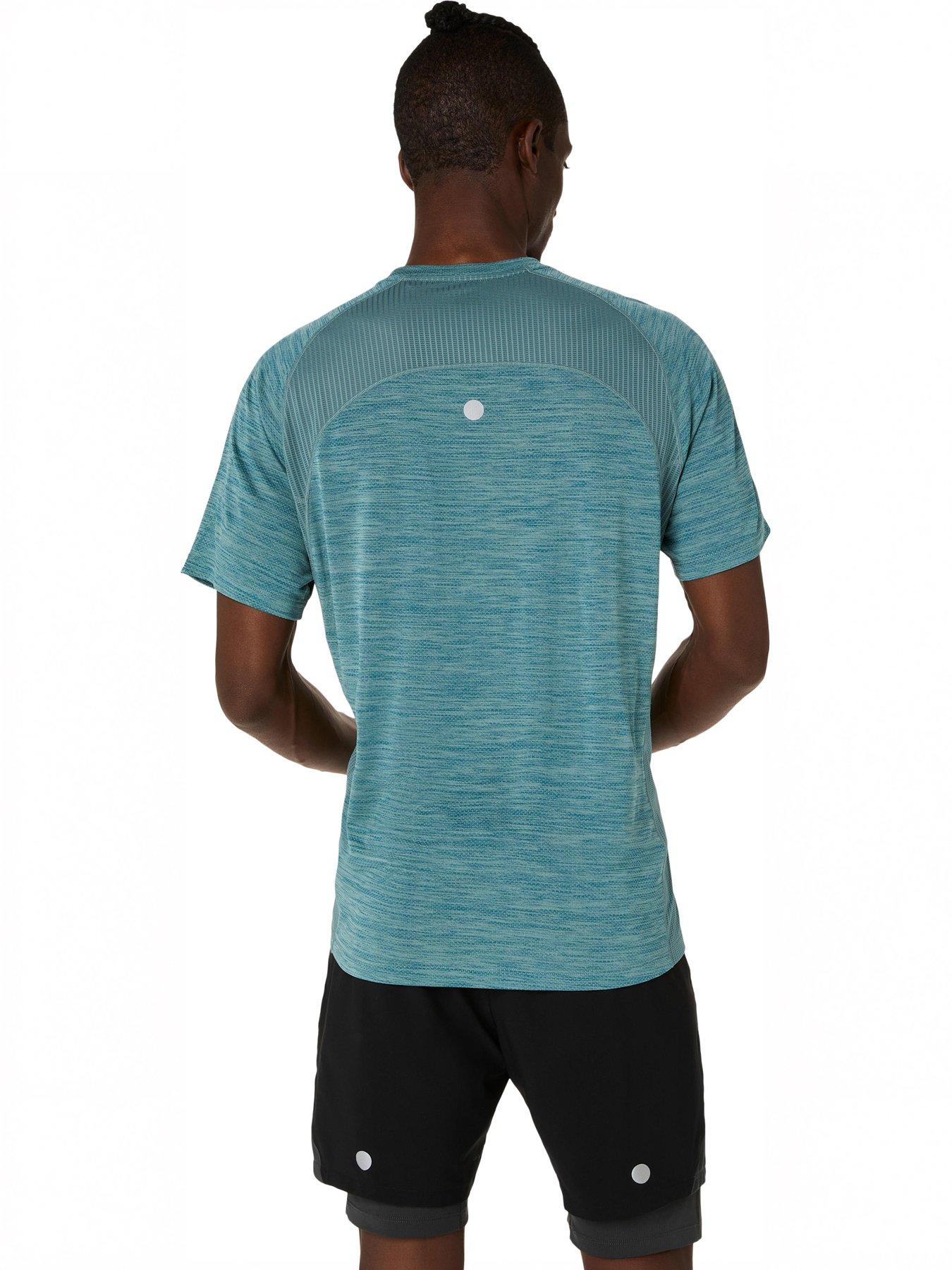 Image 2 of 6 of Asics Men's Running Road Seamless Short Sleeve T-Shirt - Blue