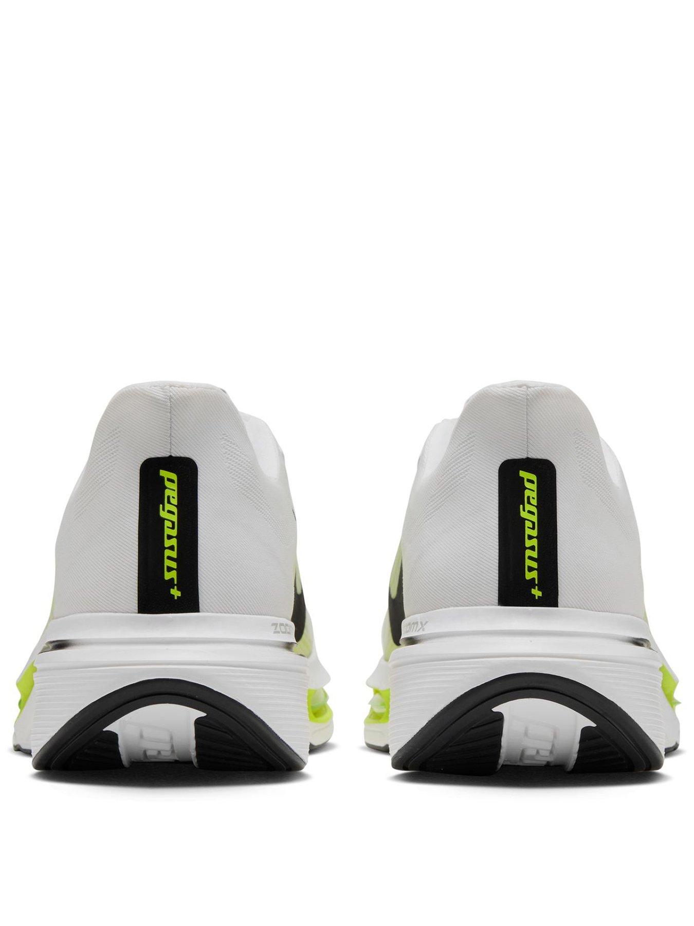 Image 3 of 7 of Nike Mens Running Pegasus Plus 2 Trainers - White