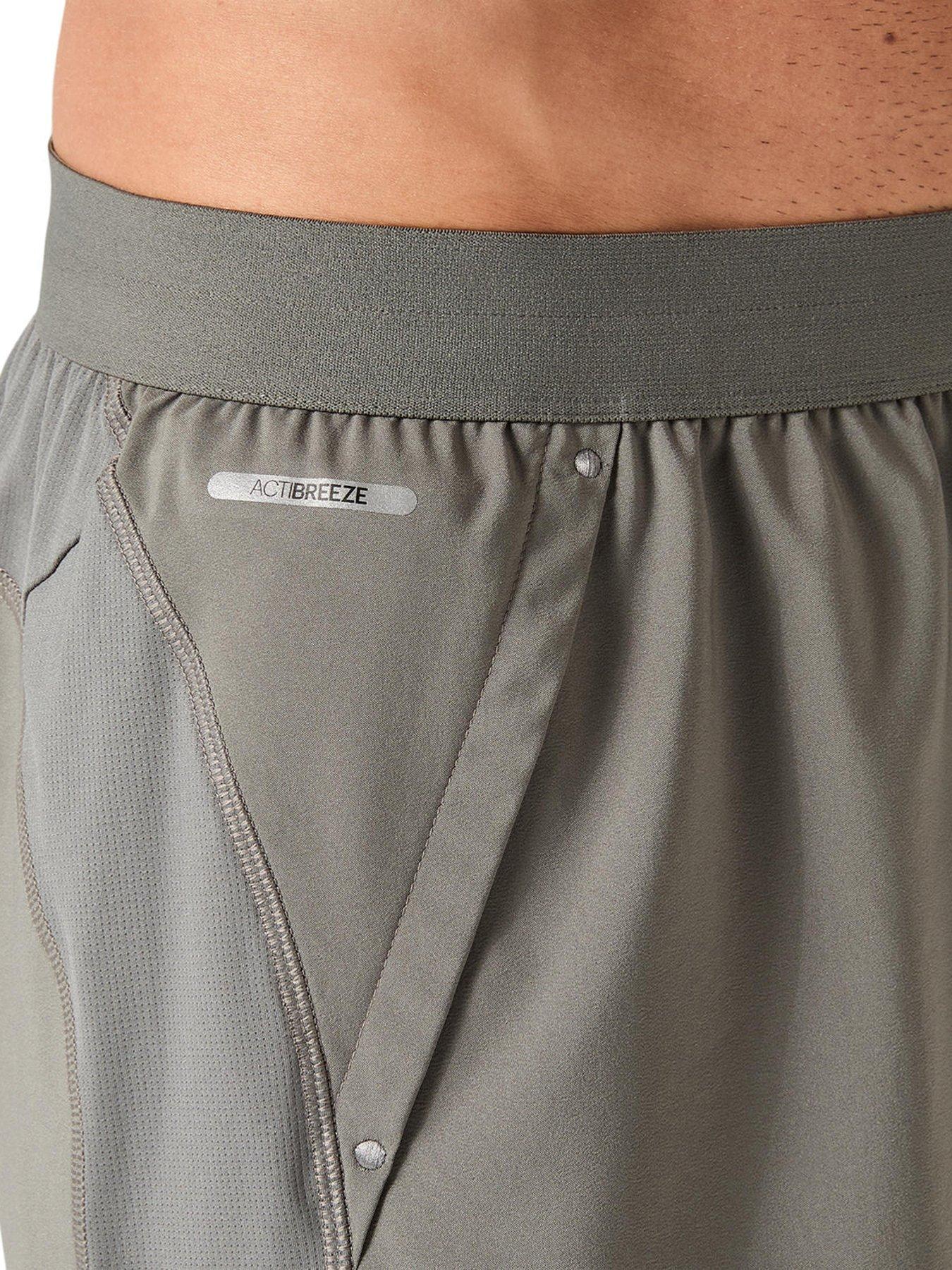 Image 4 of 6 of Asics Road 5 Inch Shorts - Truffle Grey
