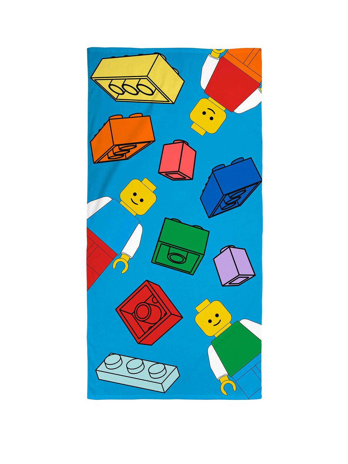 Image 2 of 2 of LEGO Lego Classic Colourblock Towel