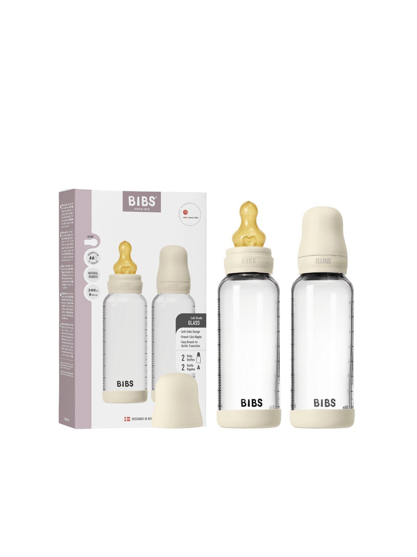 bibs-glass-baby-bottle-round-latex-2-pack-240-ml-medium-flow-ivory