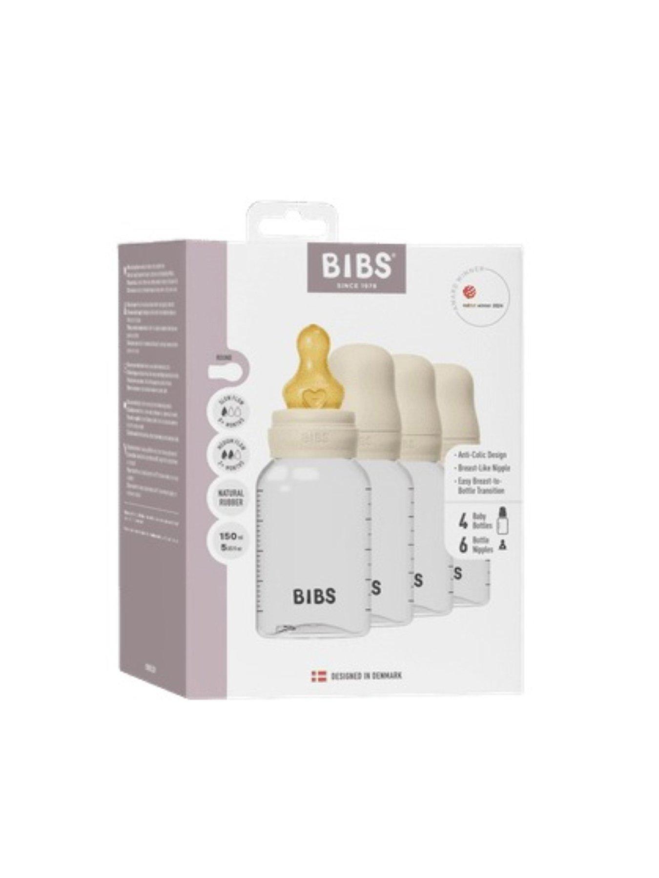 bibs-baby-bottle-round-latex-4-pack-150-ml-ivory
