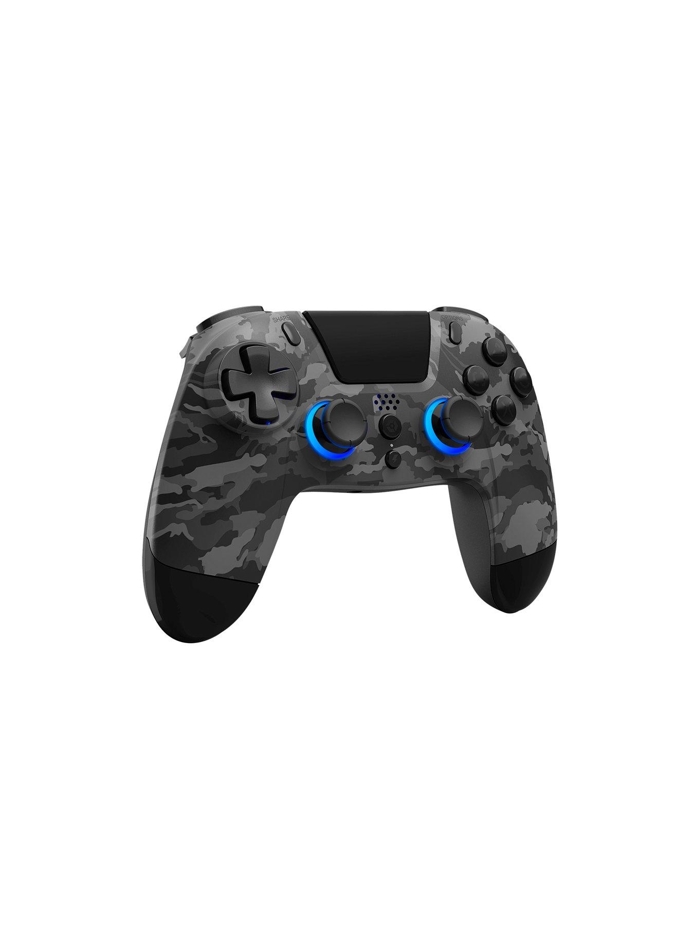 Image 3 of 5 of Gioteck VX-4 Wireless Controller for PS4 &amp;&nbsp;PC -&nbsp;Dark Grey Camo