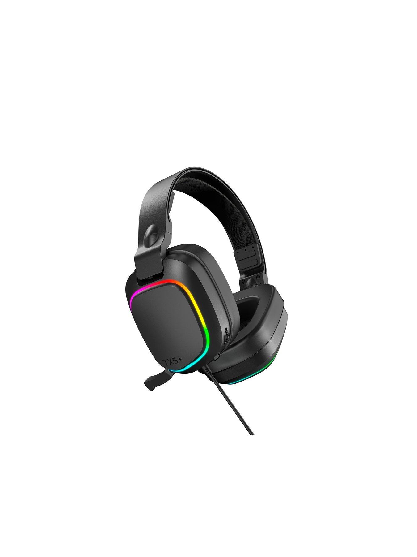 Image 2 of 4 of Gioteck TX5+ RGB Wired&nbsp;Gaming Headset - Black