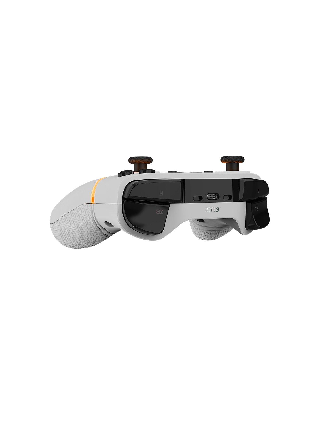 Image 4 of 7 of Gioteck SC3 Pro&nbsp;Wireless Bluetooth&nbsp;Controller - White