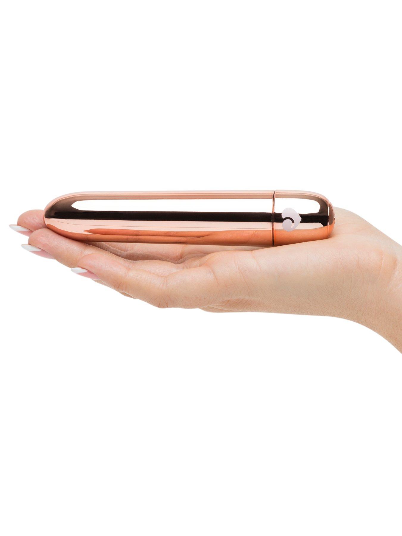 Image 3 of 5 of Lovehoney Lovehoney Glow 10 Function Mini Classic Vibrator Rose Gold
