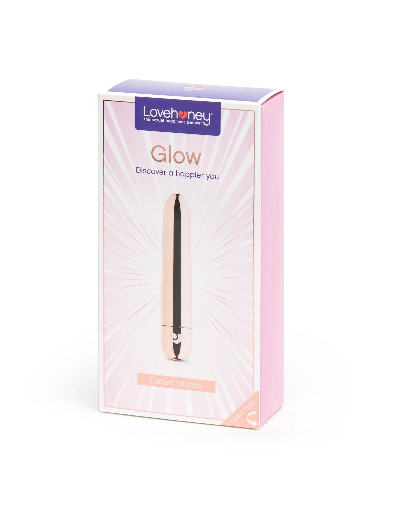 Image 4 of 5 of Lovehoney Lovehoney Glow 10 Function Mini Classic Vibrator Rose Gold