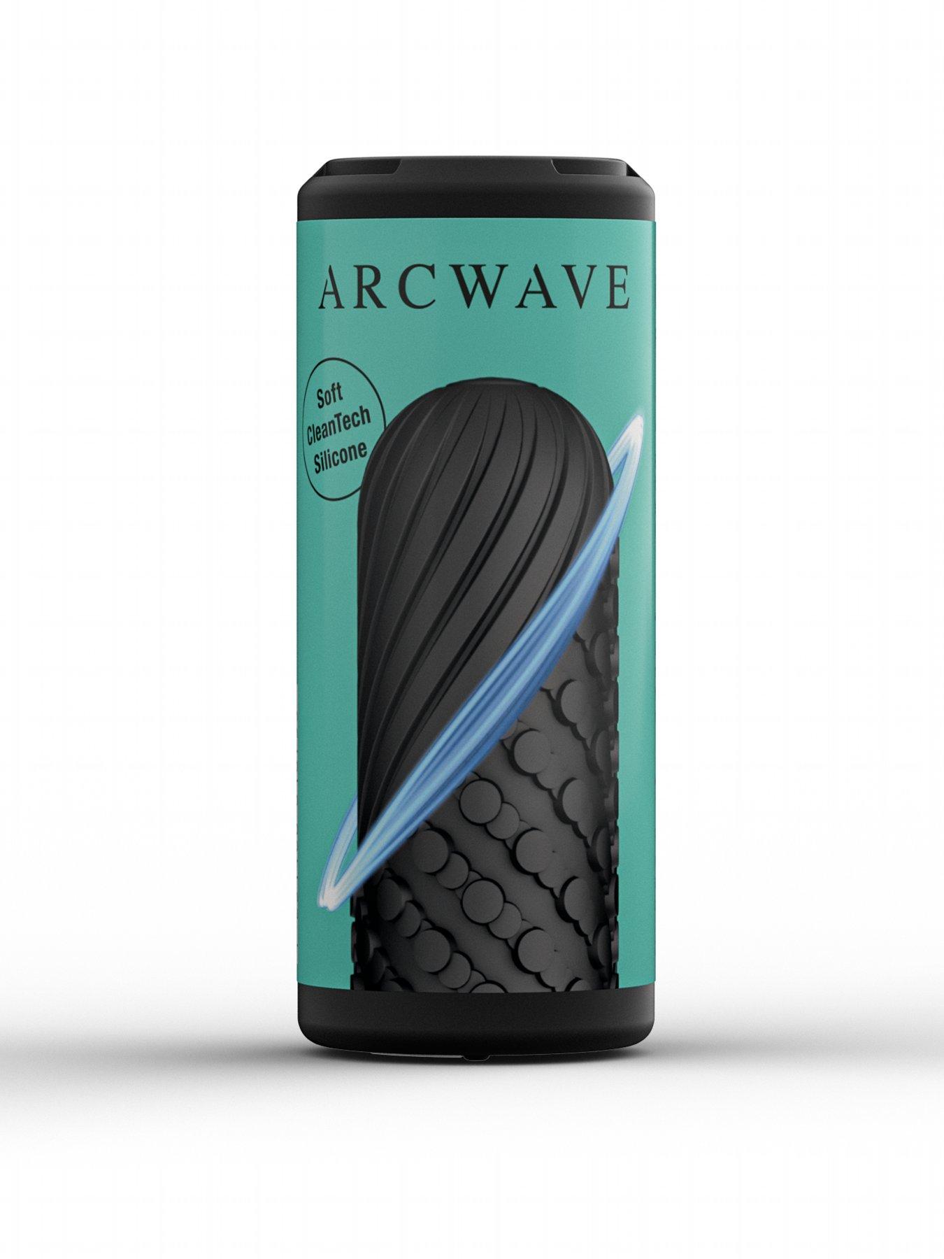 Arcwave Ghost Silicone Reusable Reversible Male Stroker Black