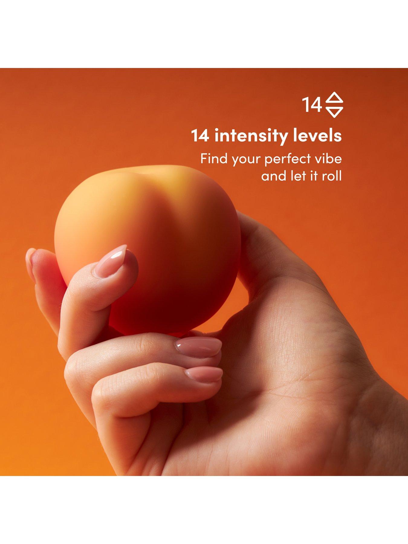 Image 2 of 8 of Womanizer Peach Clitoral Suction Stimulator
