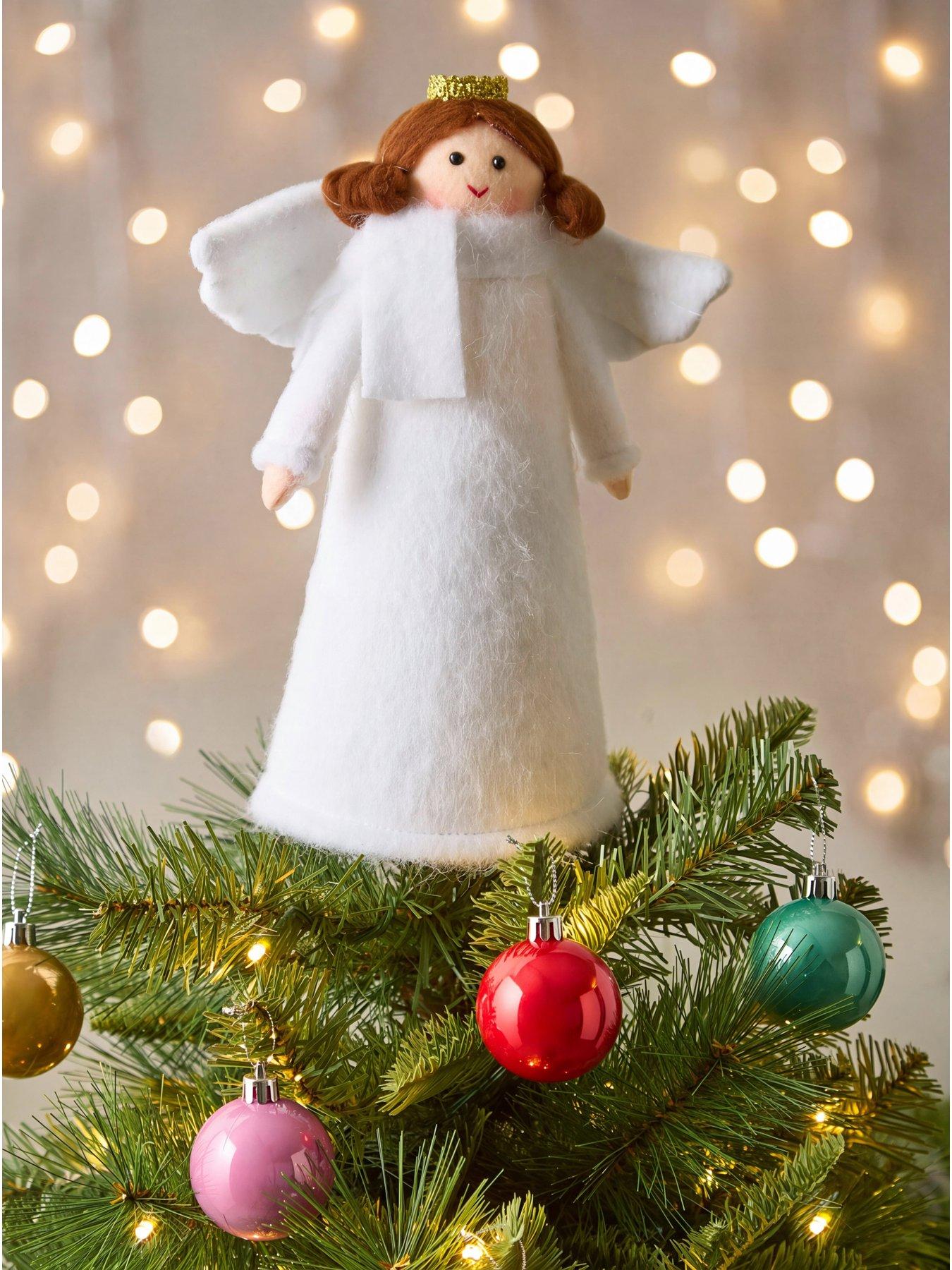 The Very Collection Felt Angel Tree Topper