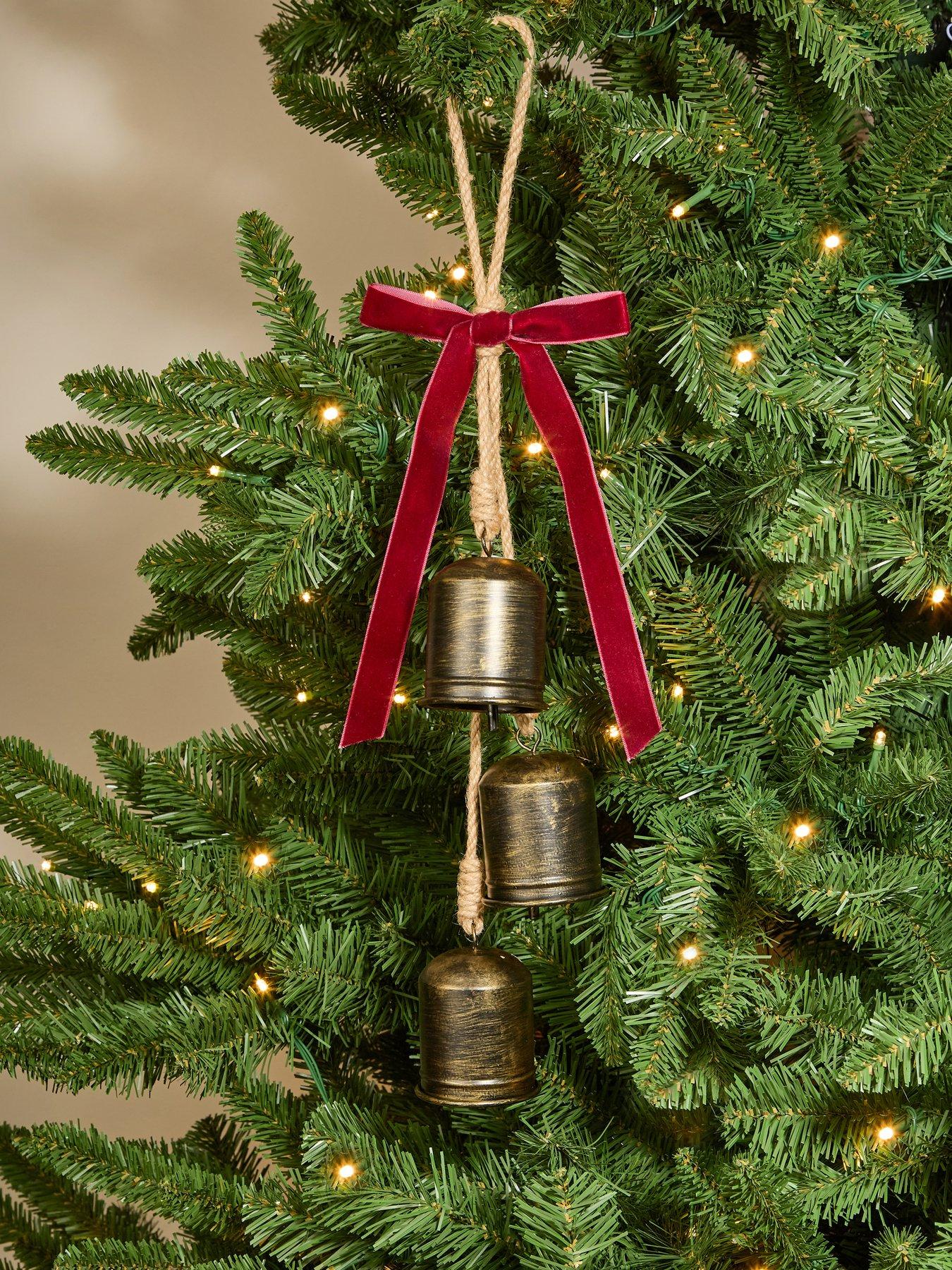 The Very Collection Hanging Bells Christmas Tree Decoration