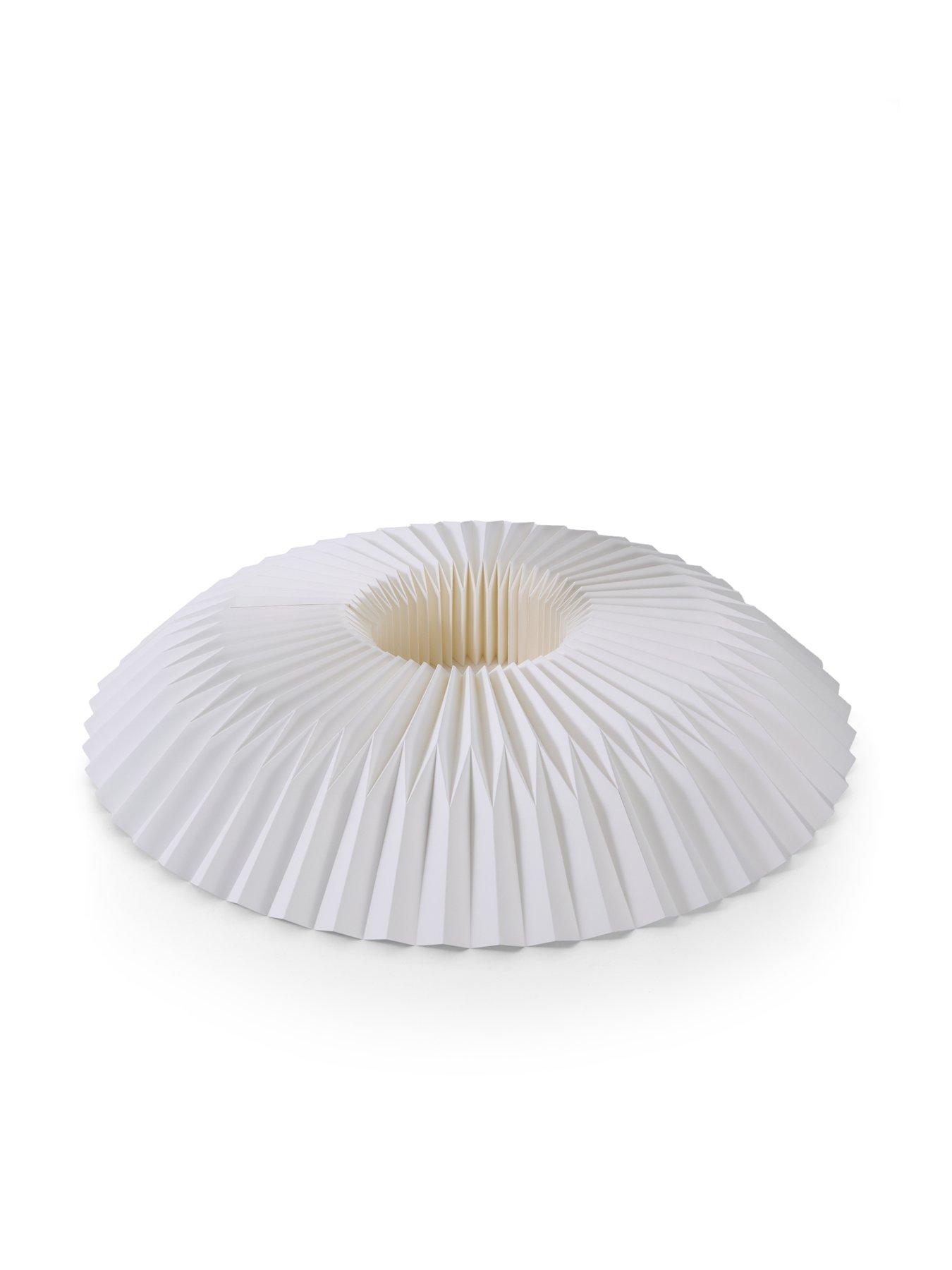 Image 2 of 4 of The Very Collection White Pleated Paper Tree Skirt
