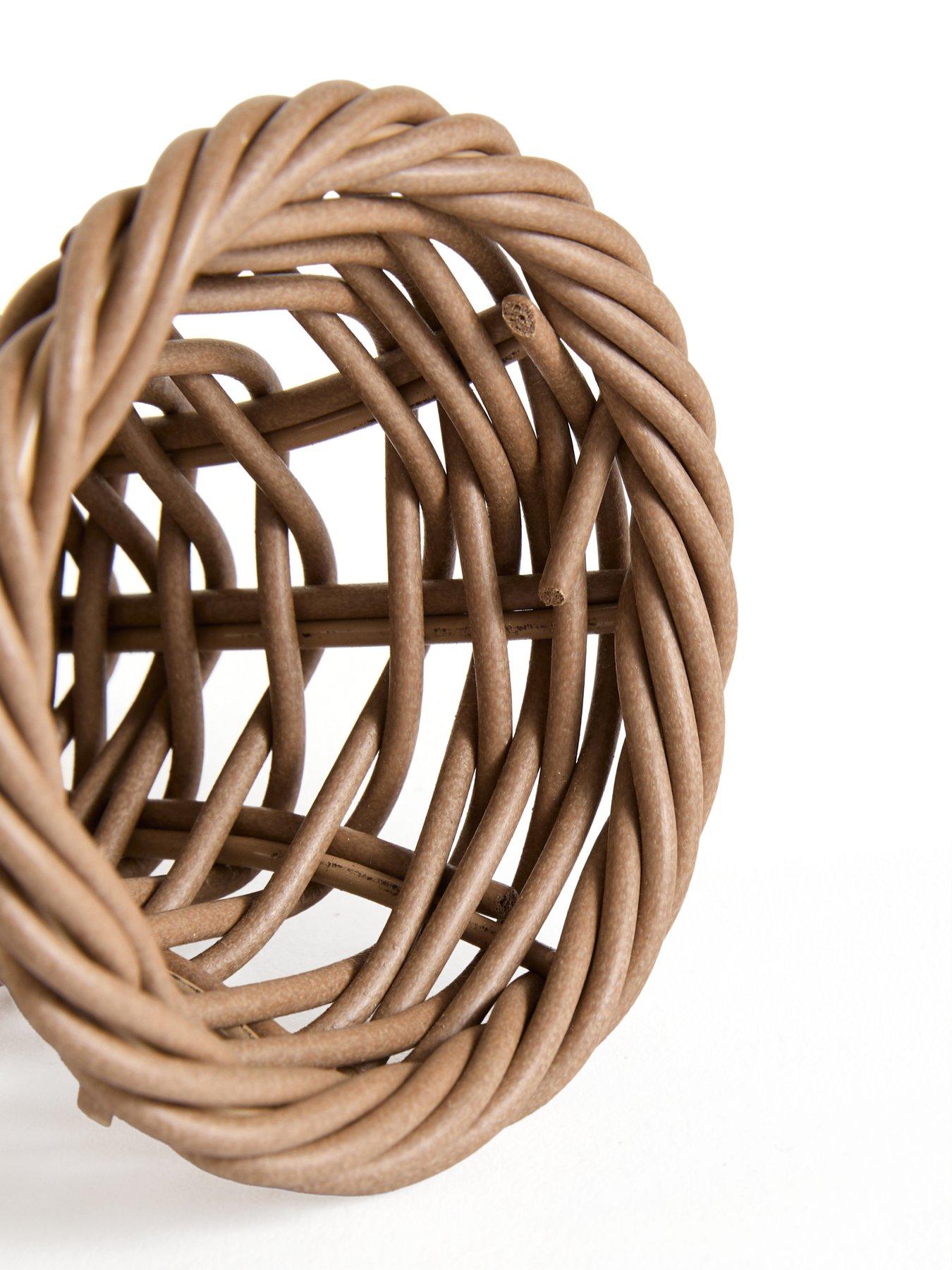 Image 6 of 7 of The Very Collection Rattan Bell Christmas&nbsp;String Lights&nbsp;- 10 Lights