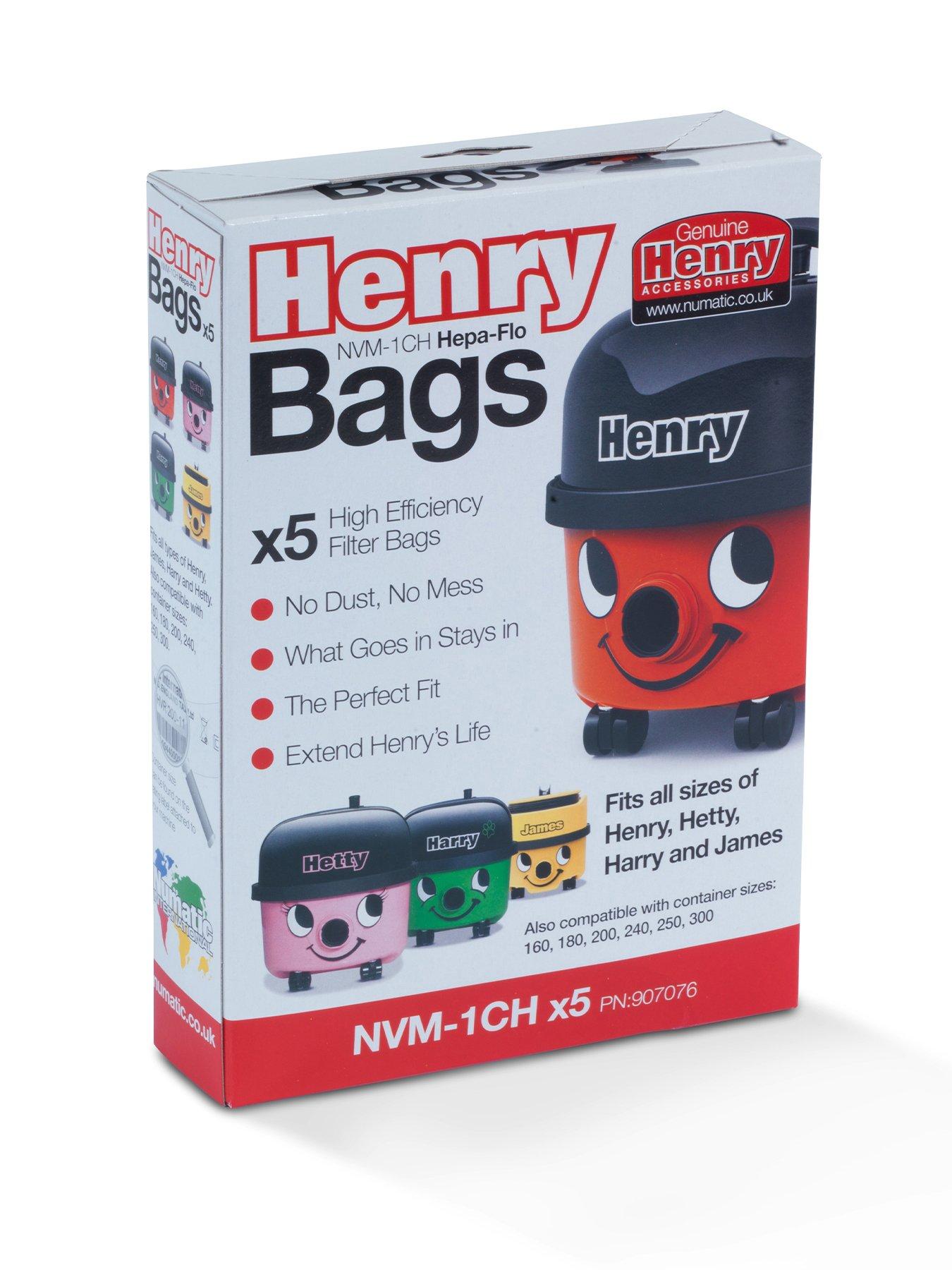 Image 2 of 4 of Numatic International NVM-1CH Henry Vacuum Bags, 3 Layered Technology, 5 Pack