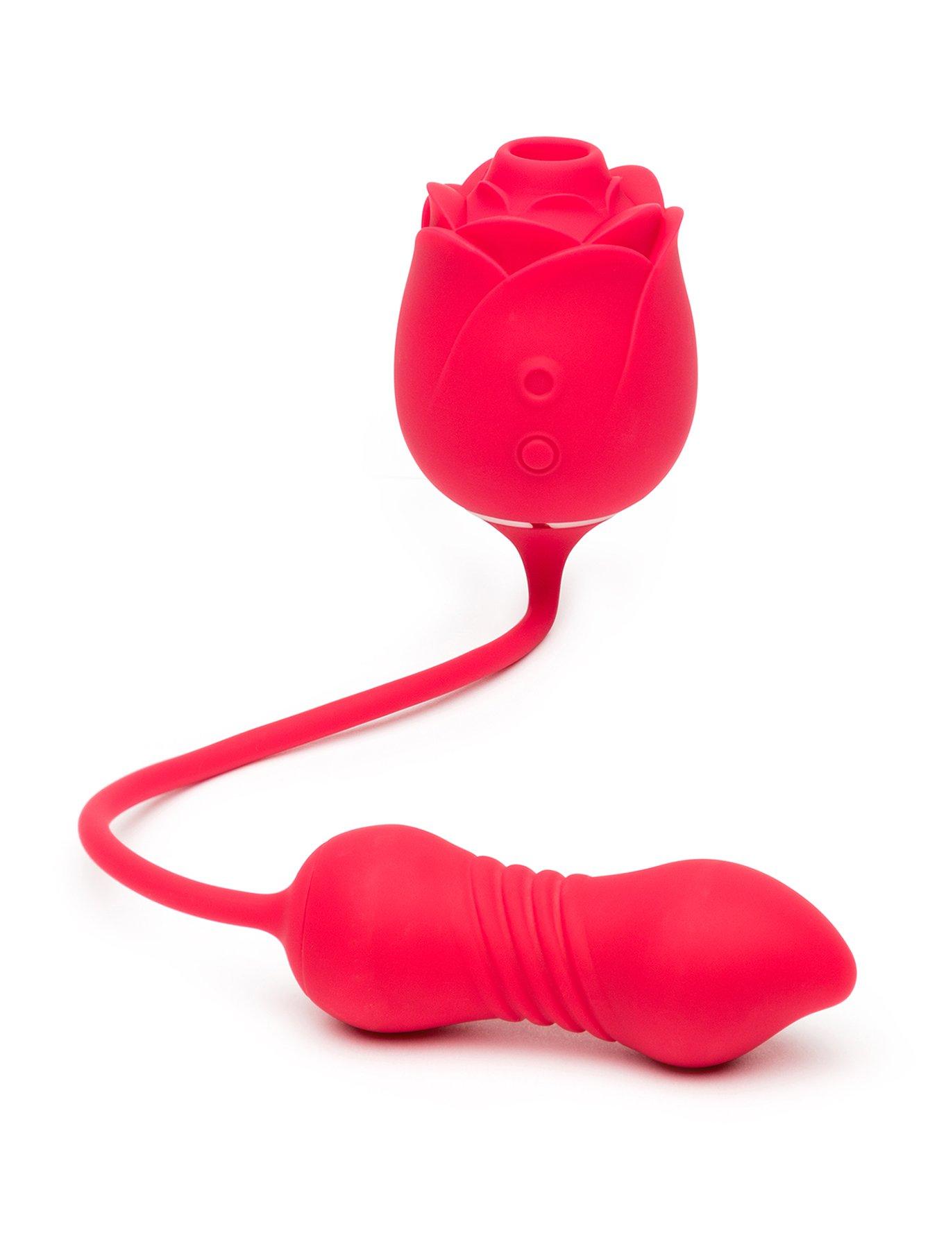 lovehoney-power-petal-2-in-1-clitoral-suction-stimulator-with-thrusting-egg-vibrator