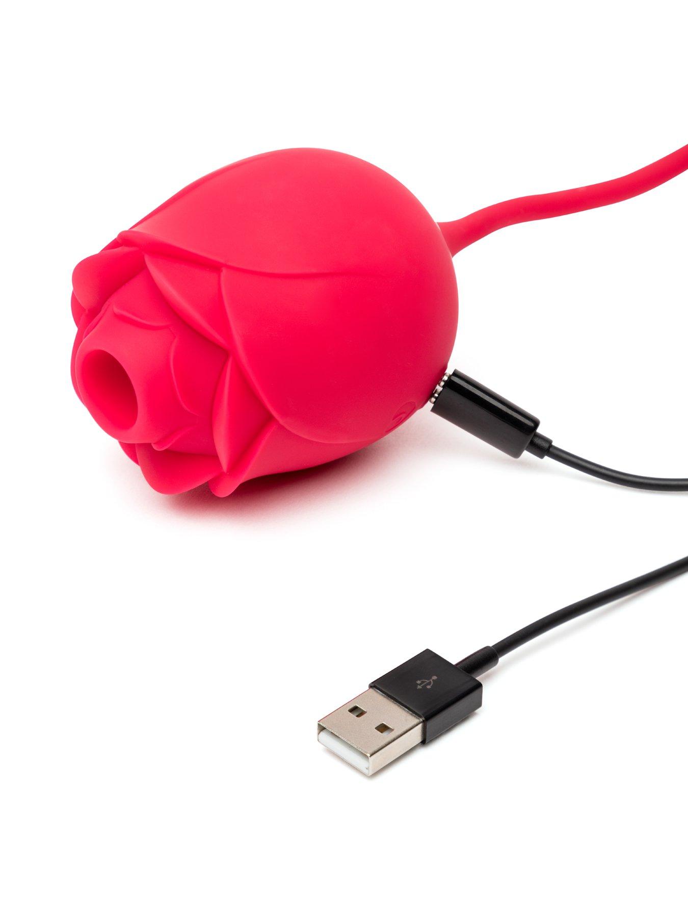 Image 2 of 8 of Lovehoney Power Petal 2-in-1 Clitoral Suction Stimulator with Thrusting Egg Vibrator