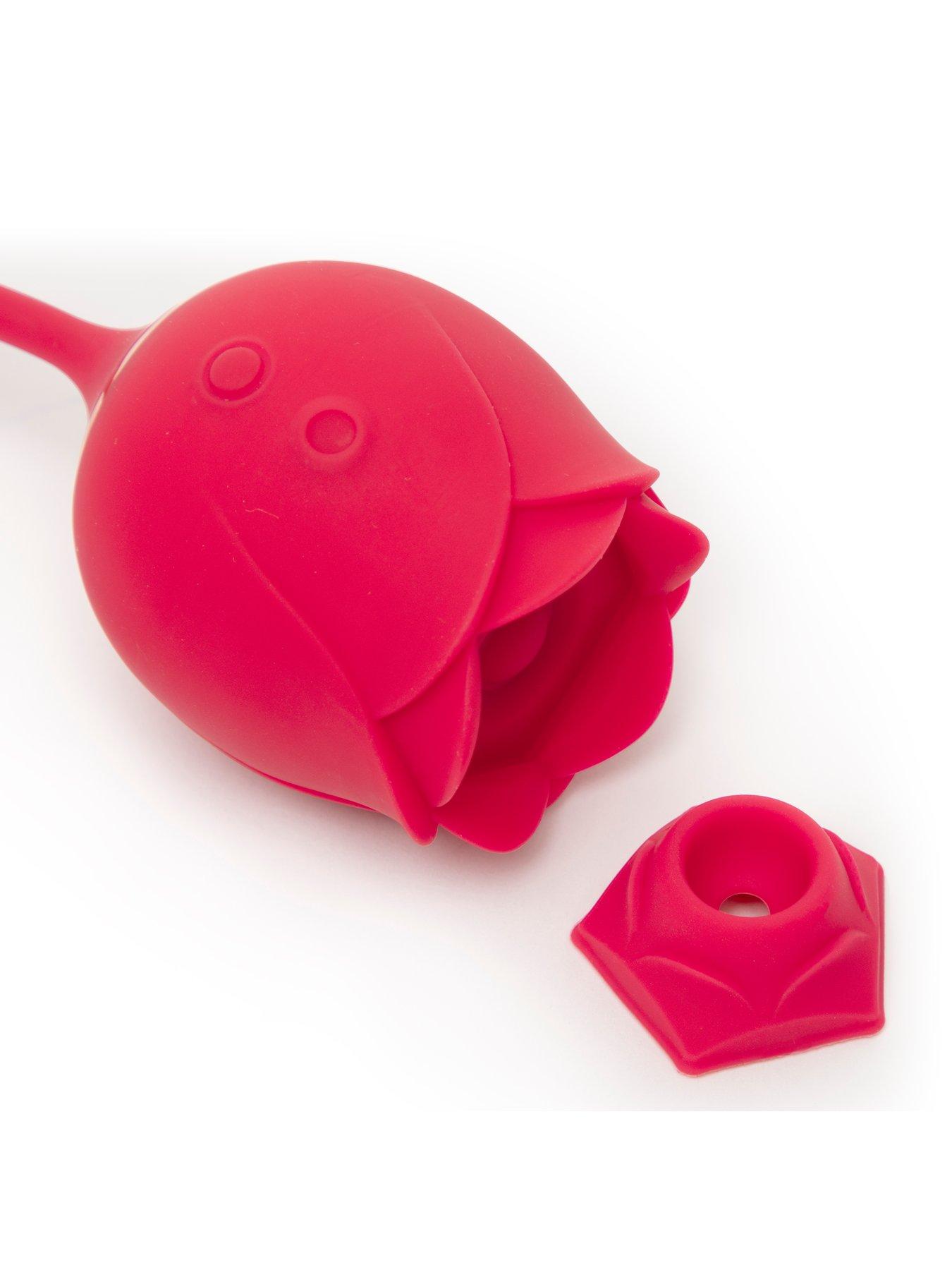 Image 5 of 8 of Lovehoney Power Petal 2-in-1 Clitoral Suction Stimulator with Thrusting Egg Vibrator