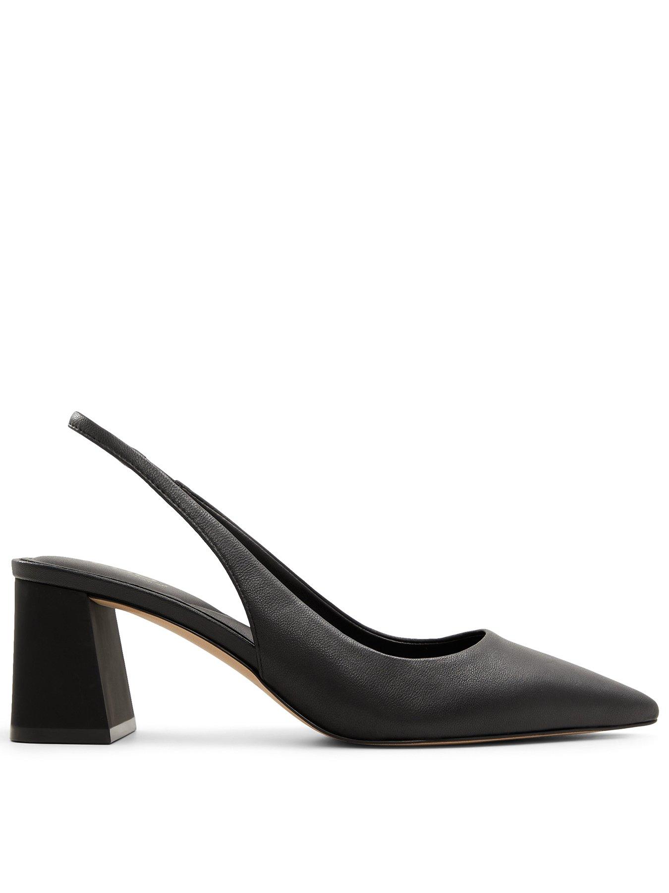 Aldo Uliana Leather Heeled Shoes - Black
