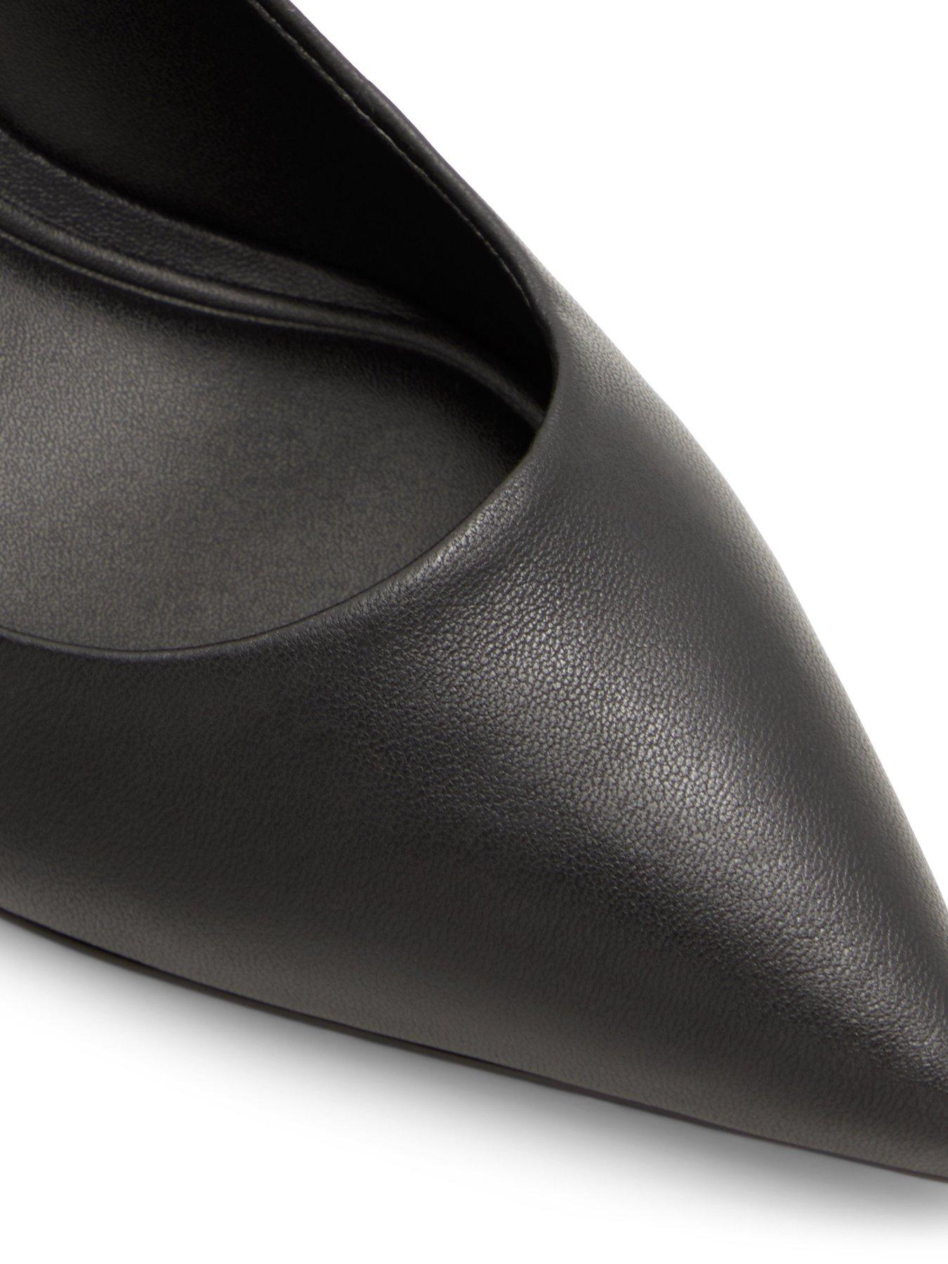 Image 5 of 5 of Aldo Uliana Leather Heeled Shoes - Black