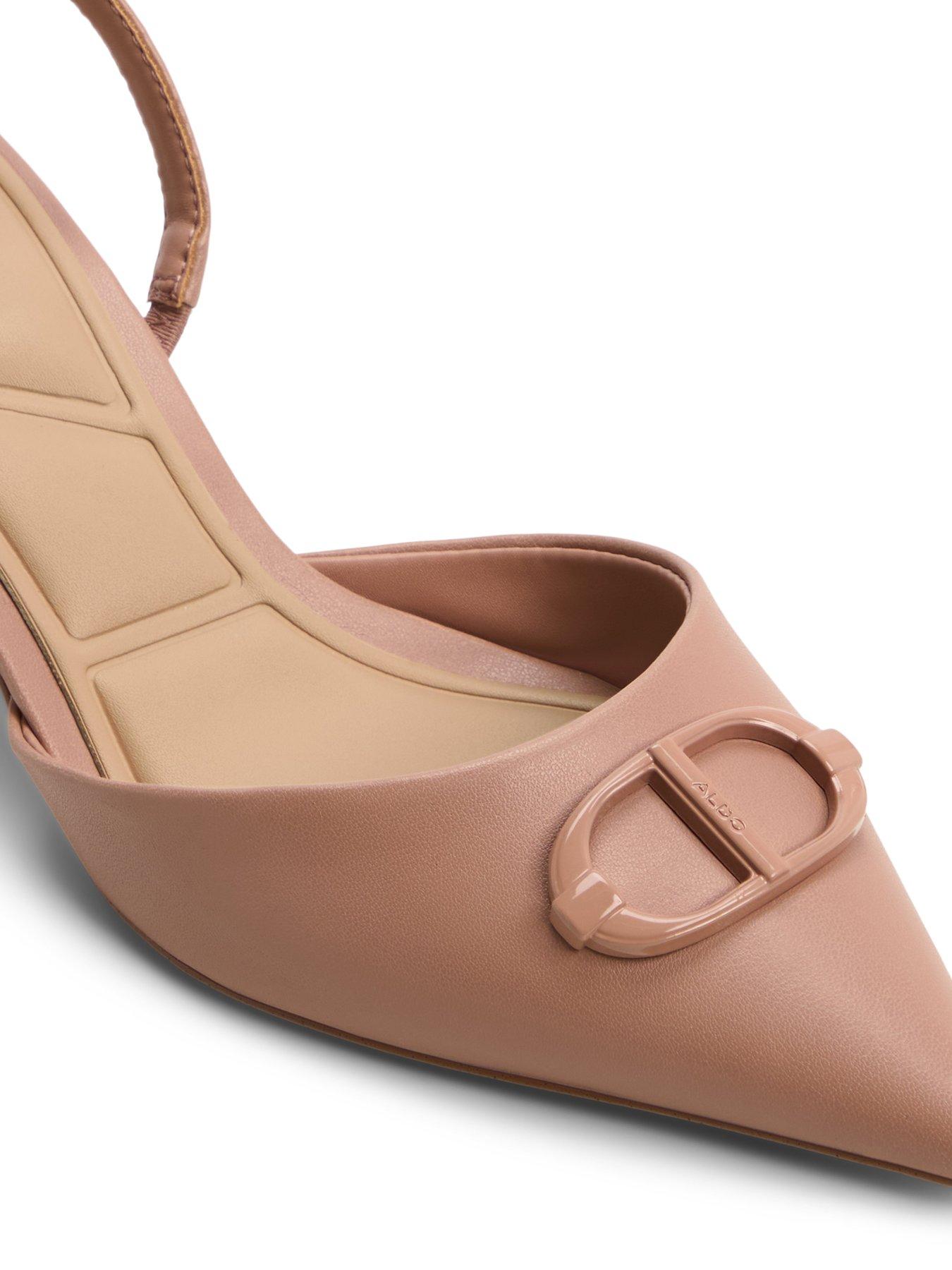 Image 5 of 5 of Aldo Delicate Synthetic Heeled Shoes - Pink