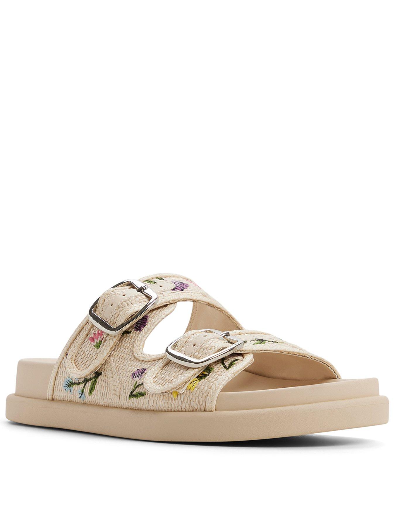 Aldo Bohochic Textile Footbed Sandals - Multi
