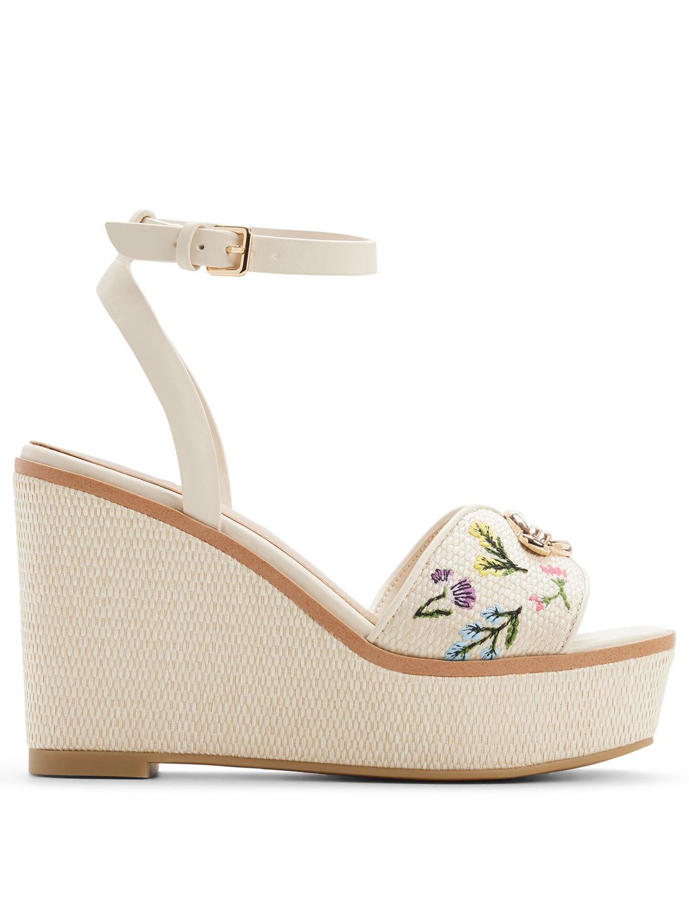 Image 2 of 5 of Aldo Carrabririel Synthetic Wedge Sandals - Multi