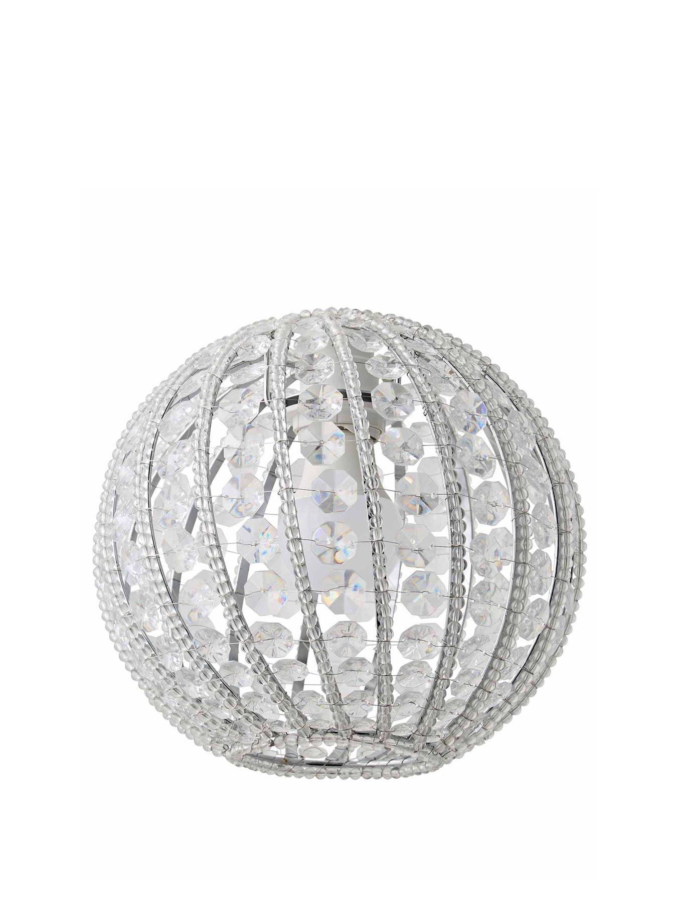 Image 2 of 7 of ValueLights Bead Acrylic Ball Pendant Shade
