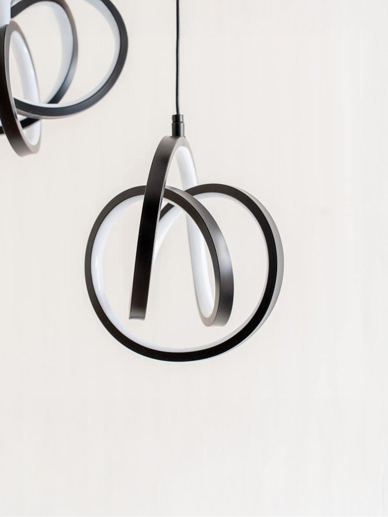 Image 3 of 4 of ValueLights Infinity 3 Drop Ceiling Light