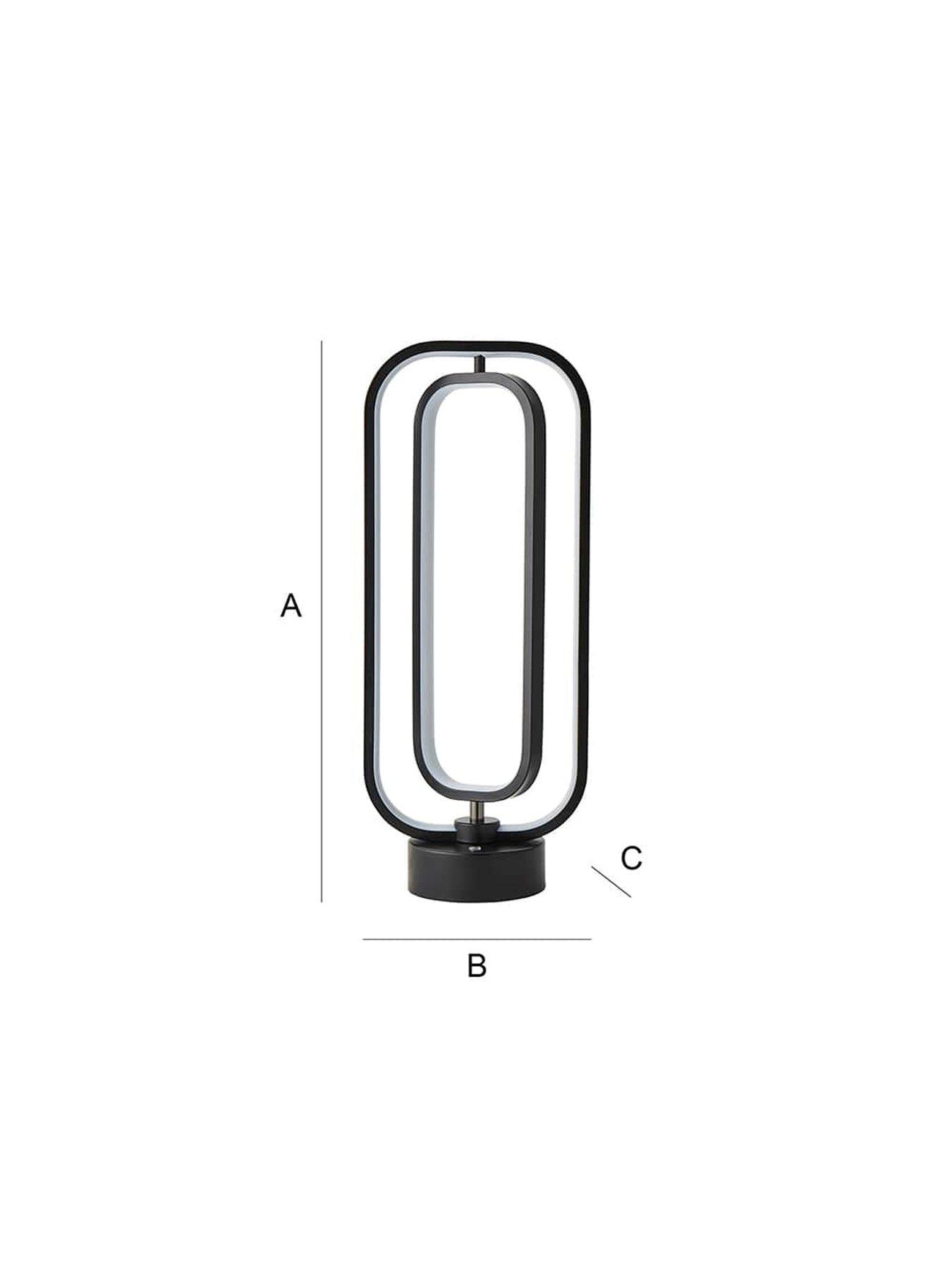 Image 7 of 7 of ValueLights Adjustable Infinity Table Lamp