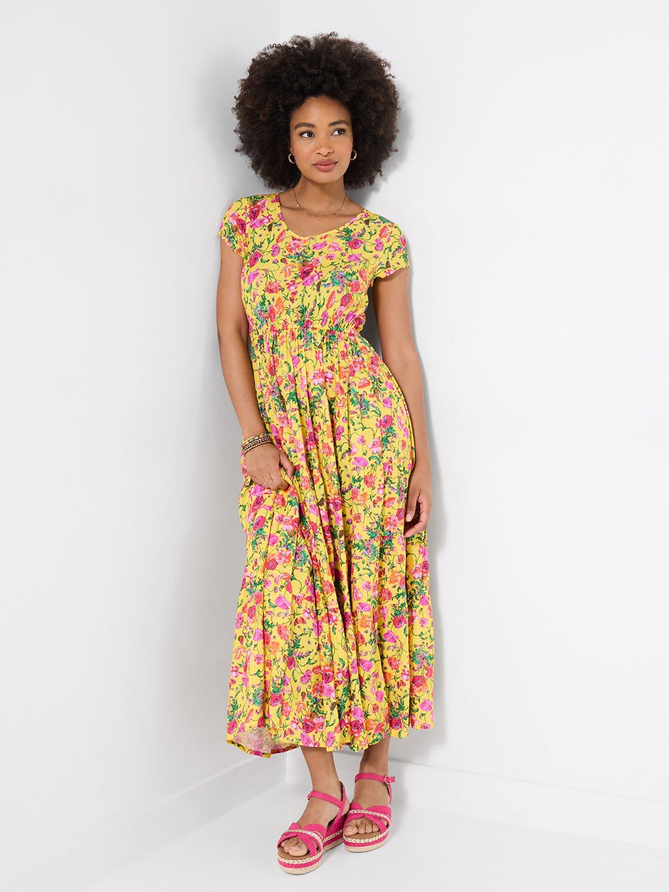 Image 1 of 5 of Joe Browns Camilla Printed Maxi Dress