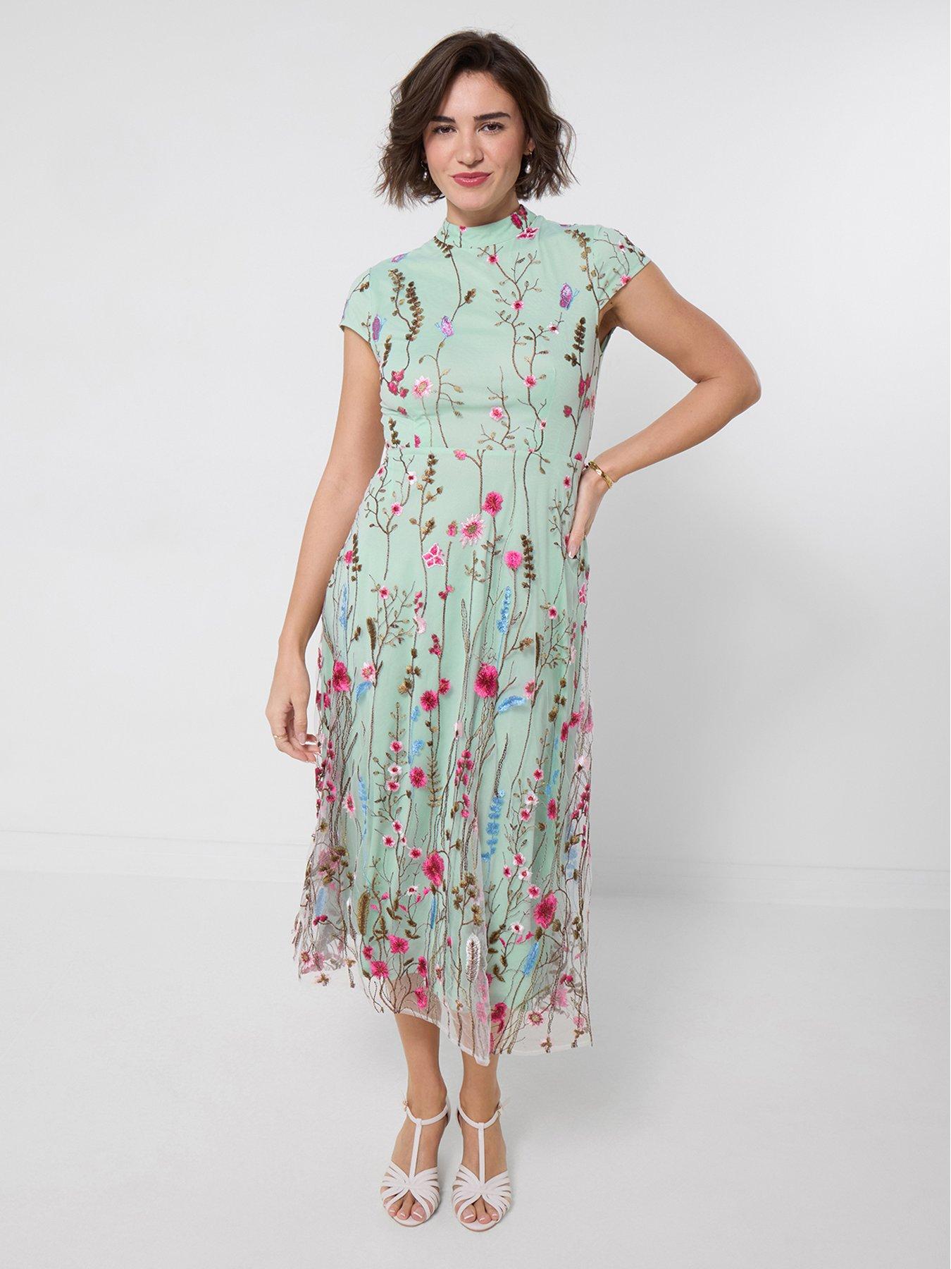 Joe Browns Garden Party Embroidered Dress