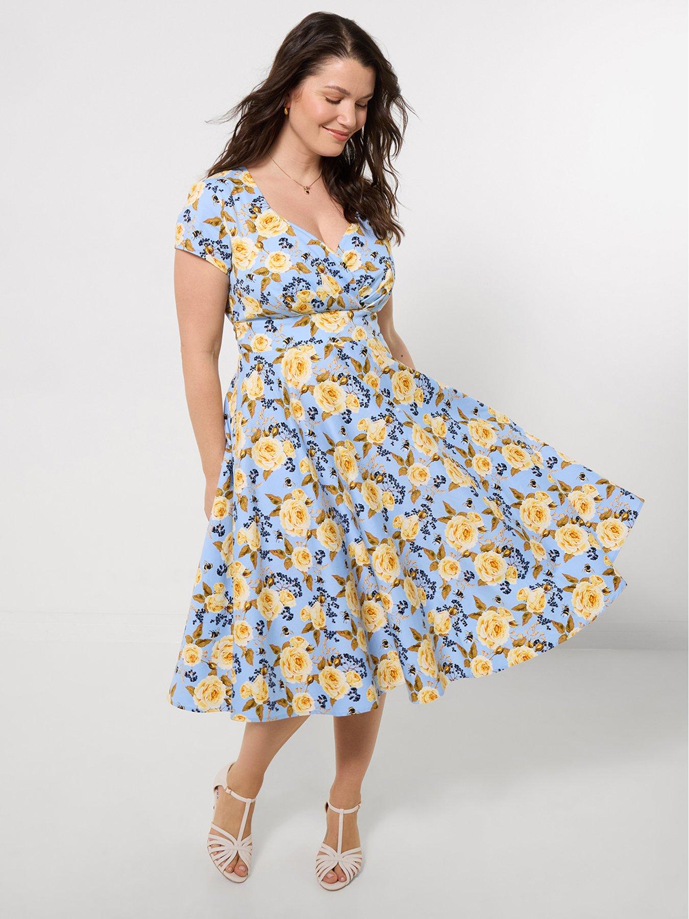 Image 3 of 6 of Joe Browns Botanical Bees Dress