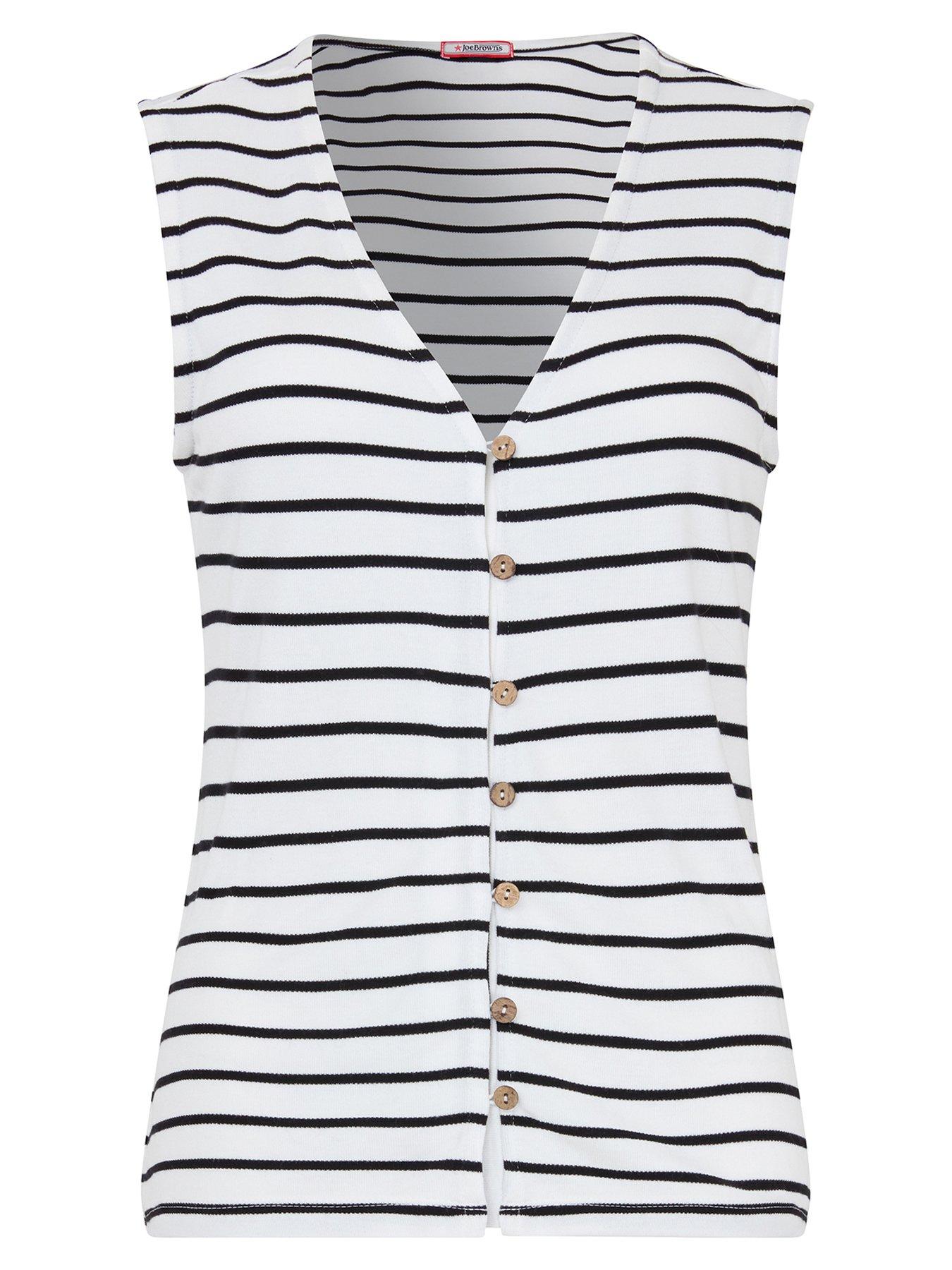 Image 5 of 5 of Joe Browns Florence Button Front Jersey Waistcoat