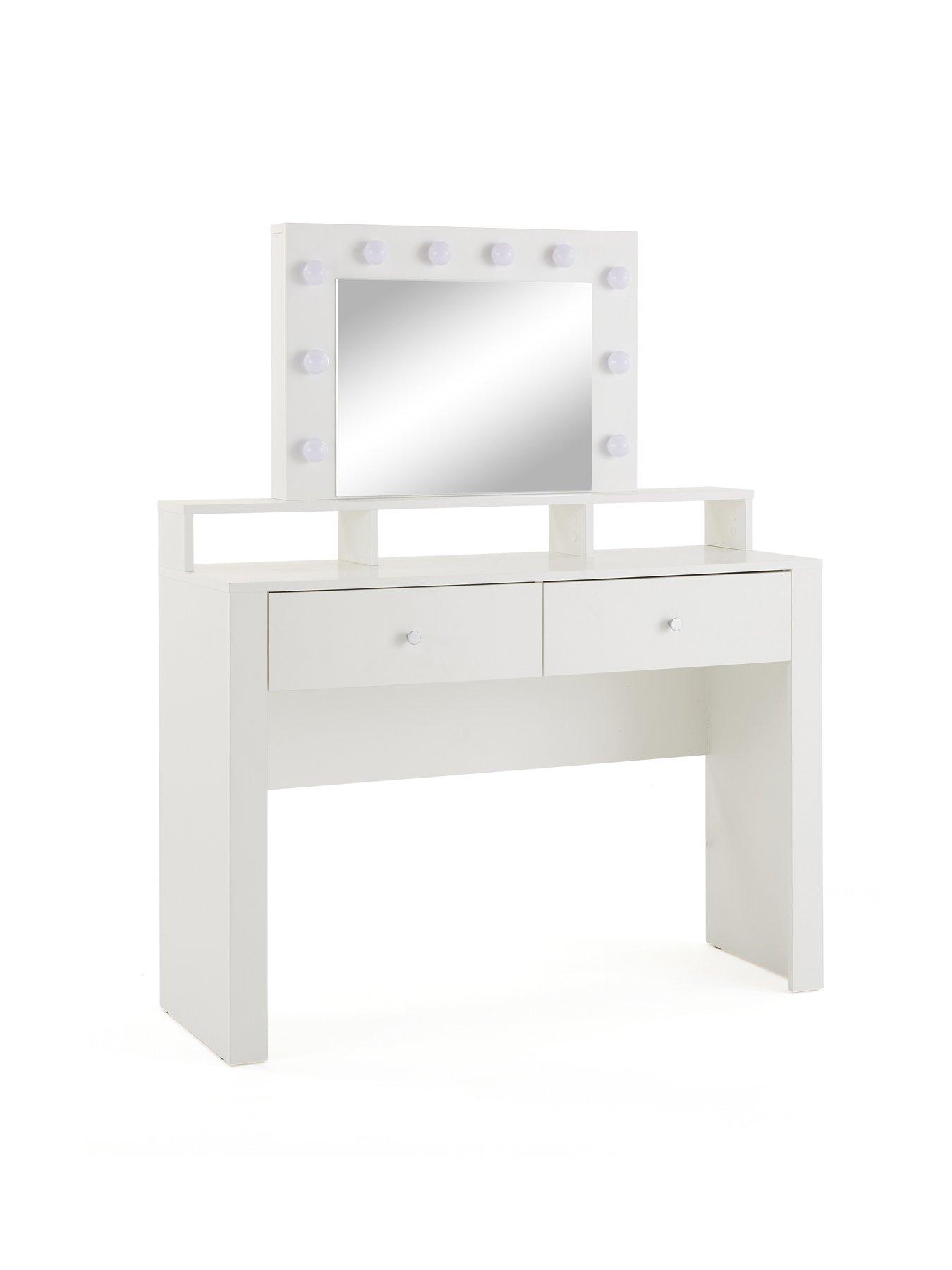 Image 3 of 7 of The Very Collection New Skye Dressing Table With Lit Mirror - FSC&reg; Certified