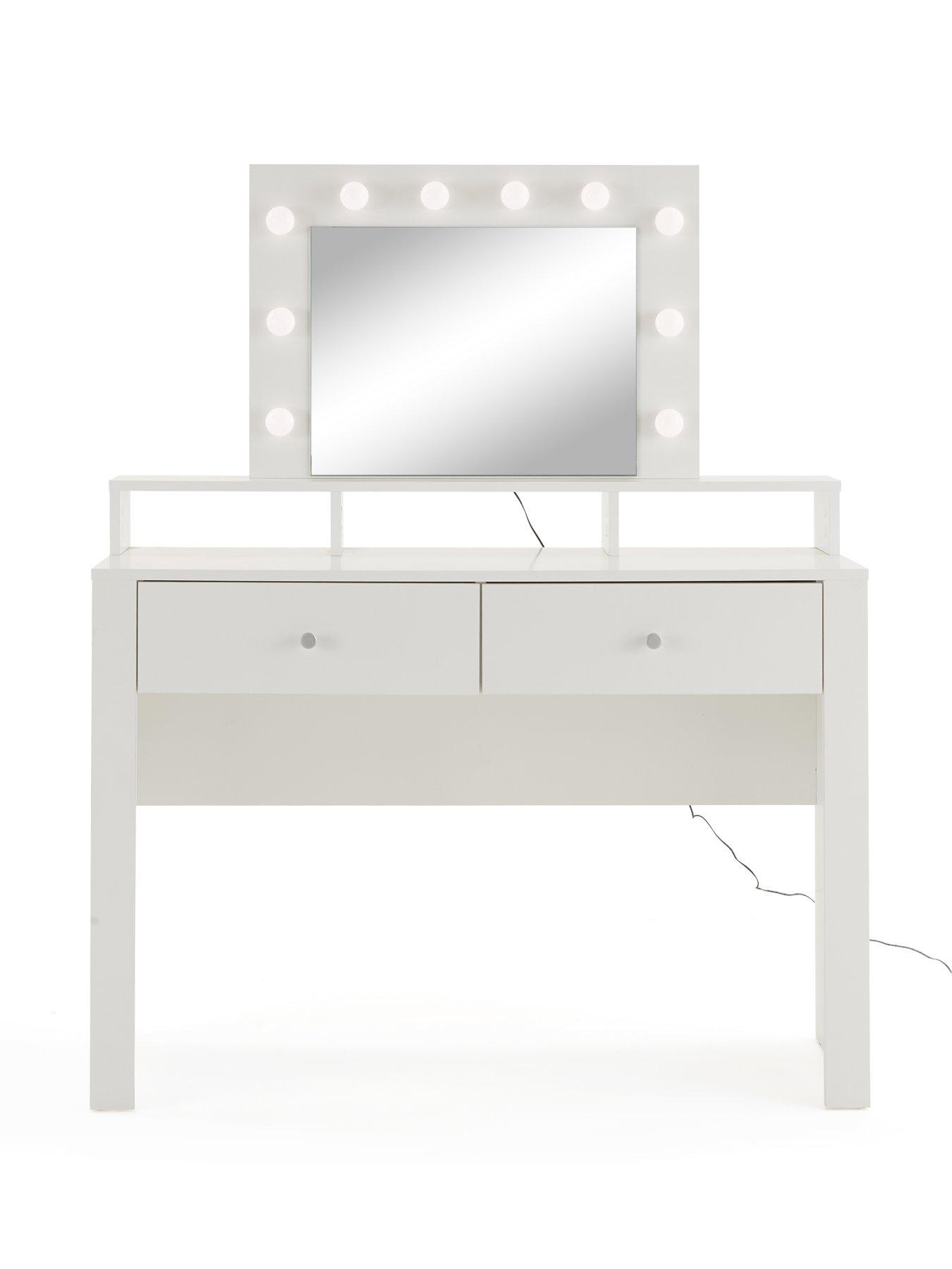 Image 4 of 7 of The Very Collection New Skye Dressing Table With Lit Mirror - FSC&reg; Certified