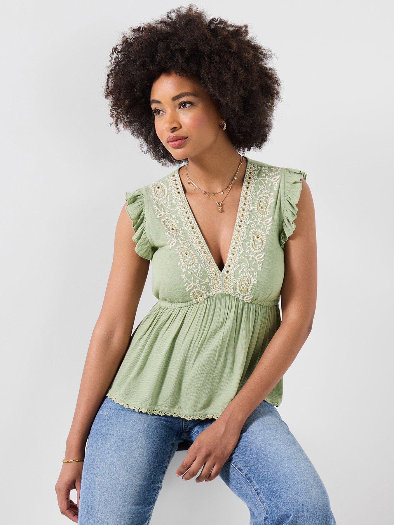 Image 1 of 5 of Joe Browns Francesca Embroidered Top